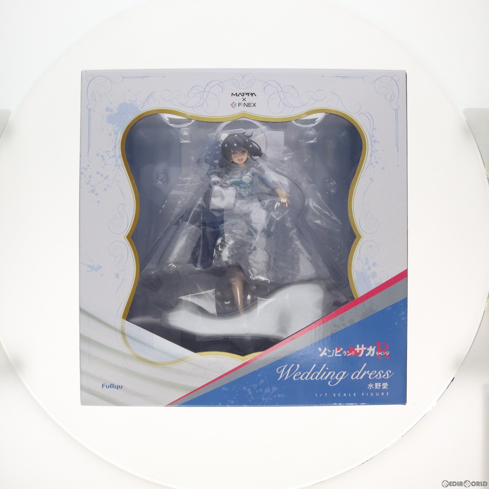 【中古即納】[FIG] F:NEX限定 水野愛(みずのあい) -ウエディングドレス- ゾンビランドサガ リベンジ 1/7 完成品 フィギュア(AMU-FNX280) MAPPA/フリュー(20220228)
