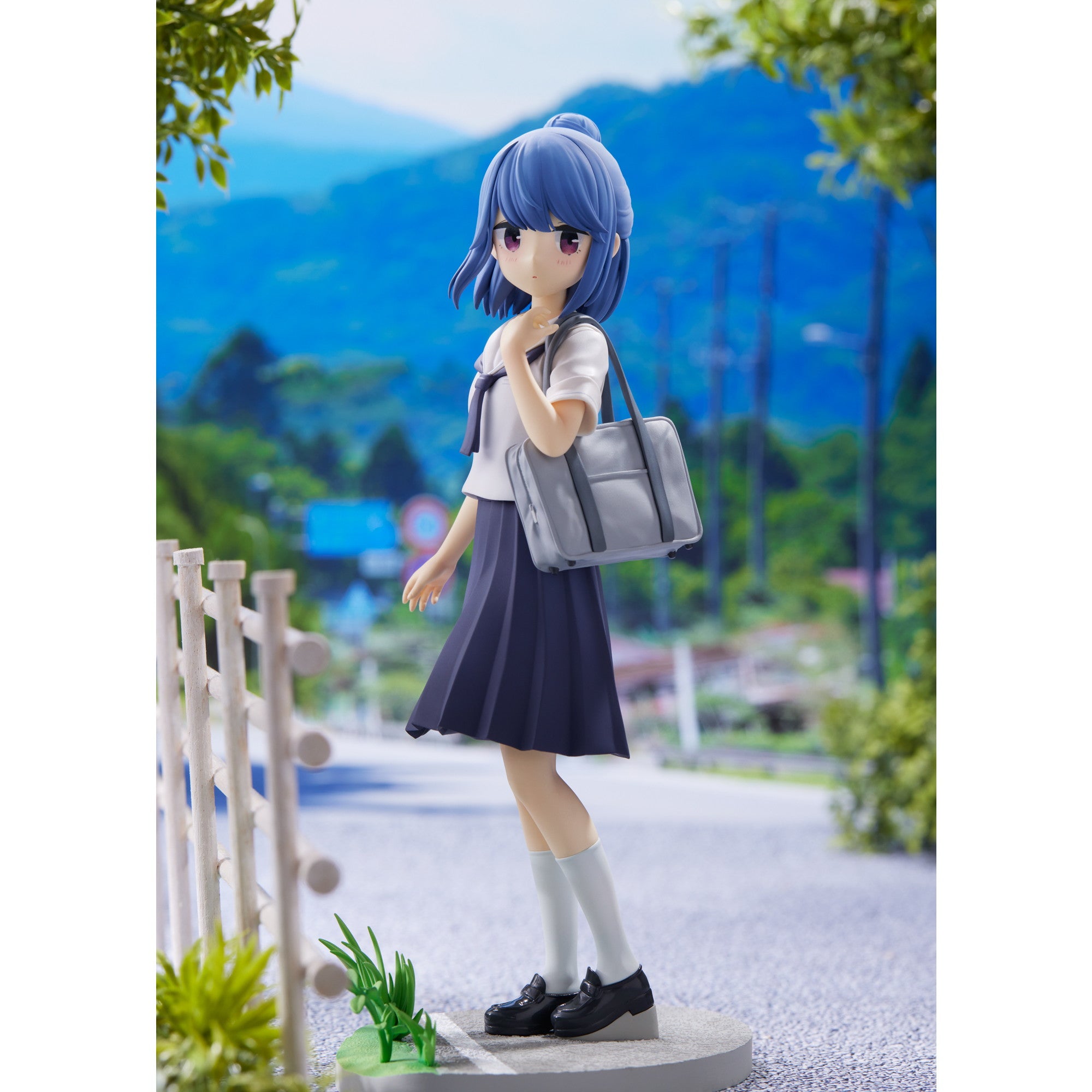 【中古即納】[FIG] あみあみ限定特典付属 志摩リン(しまりん)[中学生Ver.] ゆるキャン△ SEASON2 1/7 完成品 フィギュア PLUM(プラム)(20230115)