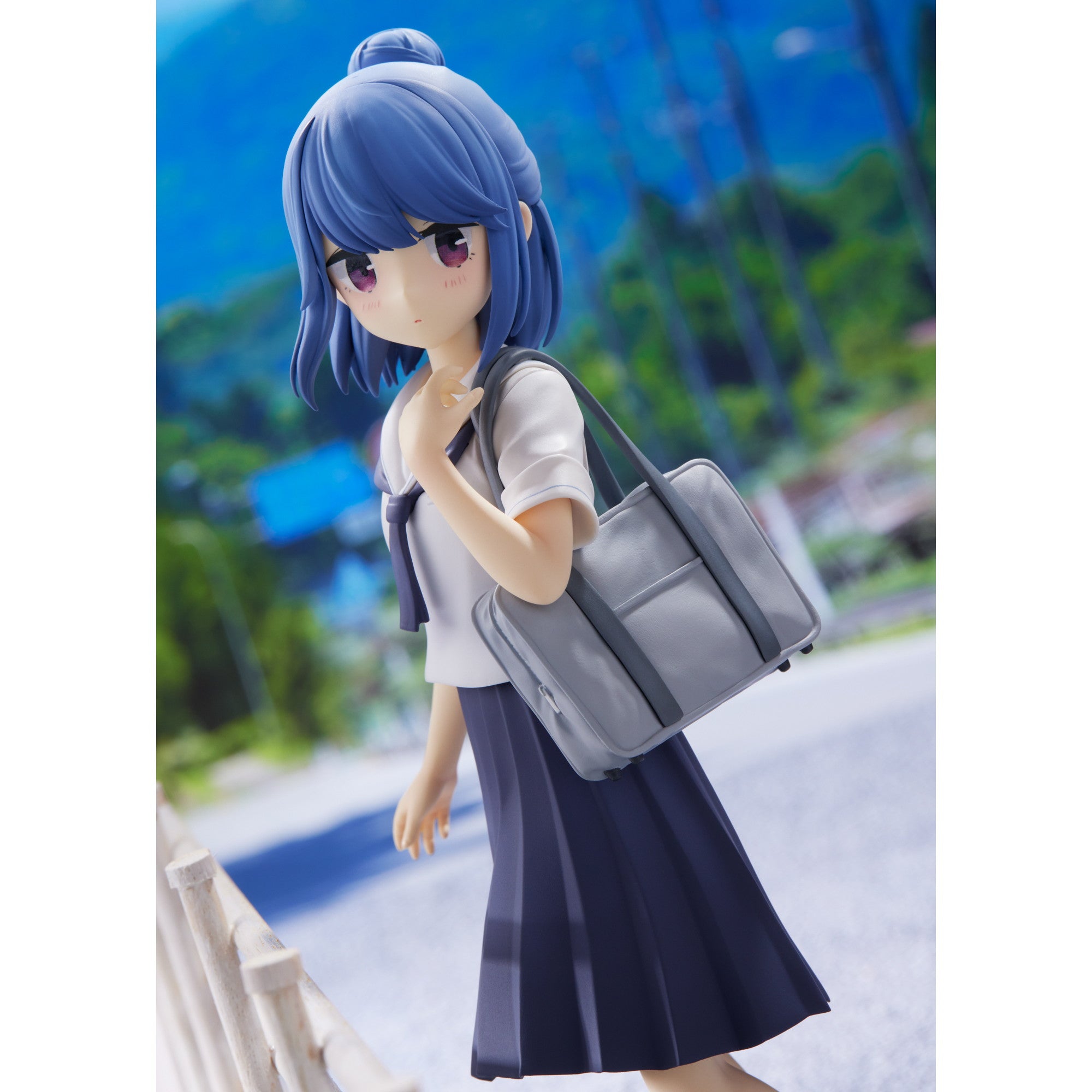 【中古即納】[FIG] あみあみ限定特典付属 志摩リン(しまりん)[中学生Ver.] ゆるキャン△ SEASON2 1/7 完成品 フィギュア PLUM(プラム)(20230115)