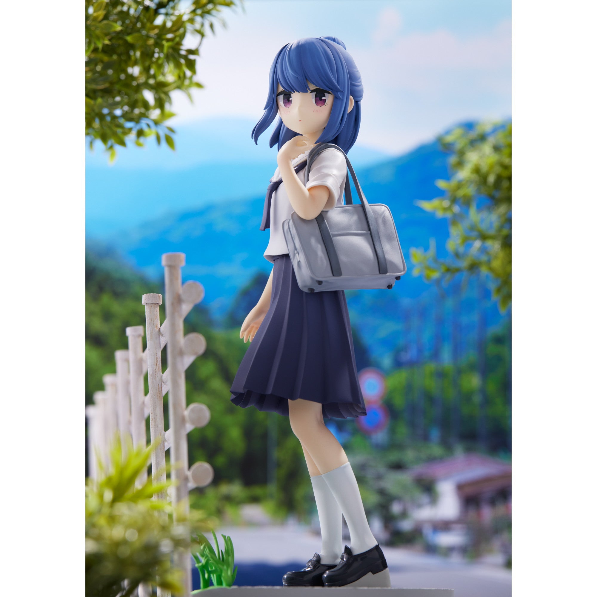 【中古即納】[FIG] あみあみ限定特典付属 志摩リン(しまりん)[中学生Ver.] ゆるキャン△ SEASON2 1/7 完成品 フィギュア PLUM(プラム)(20230115)