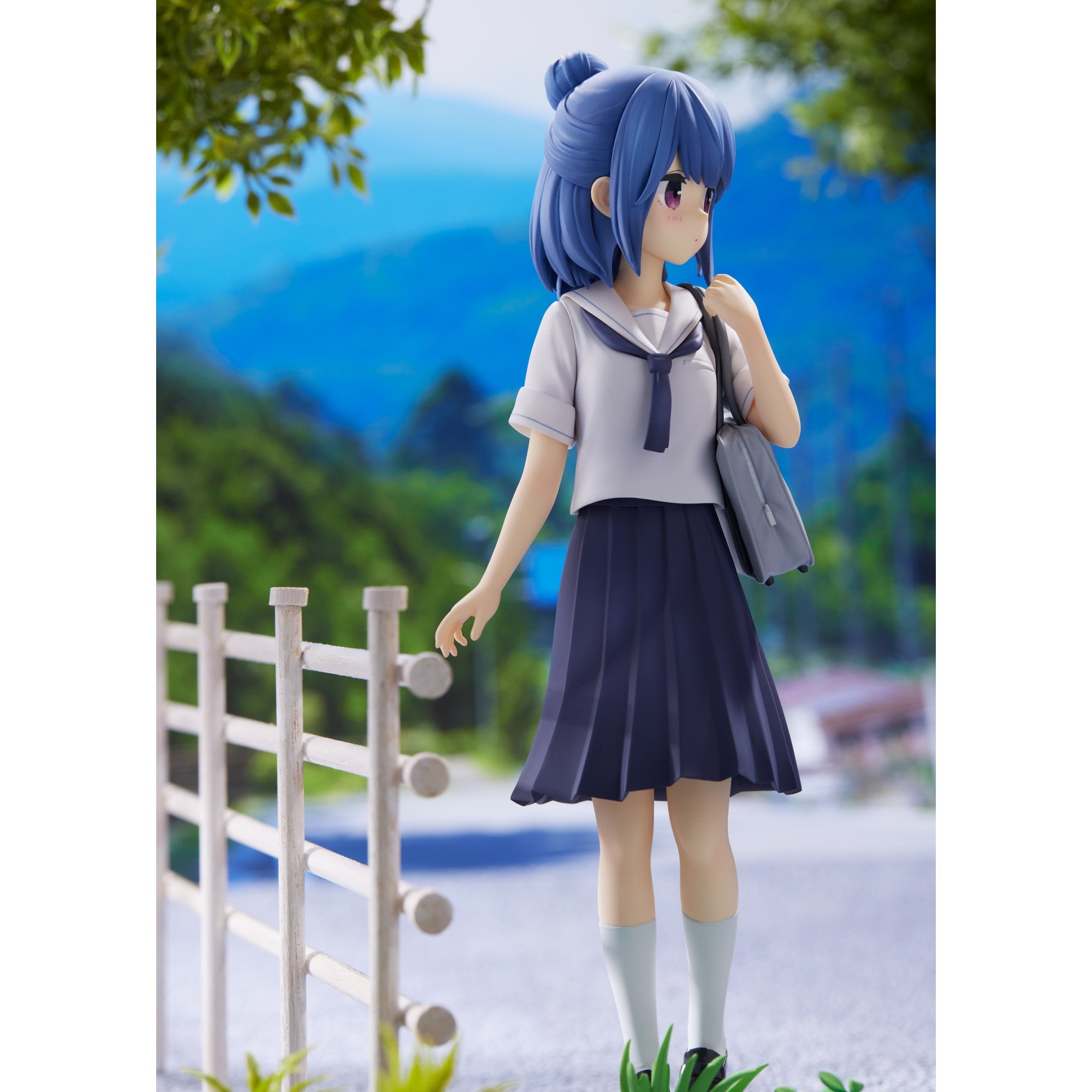 【中古即納】[FIG] あみあみ限定特典付属 志摩リン(しまりん)[中学生Ver.] ゆるキャン△ SEASON2 1/7 完成品 フィギュア PLUM(プラム)(20230115)