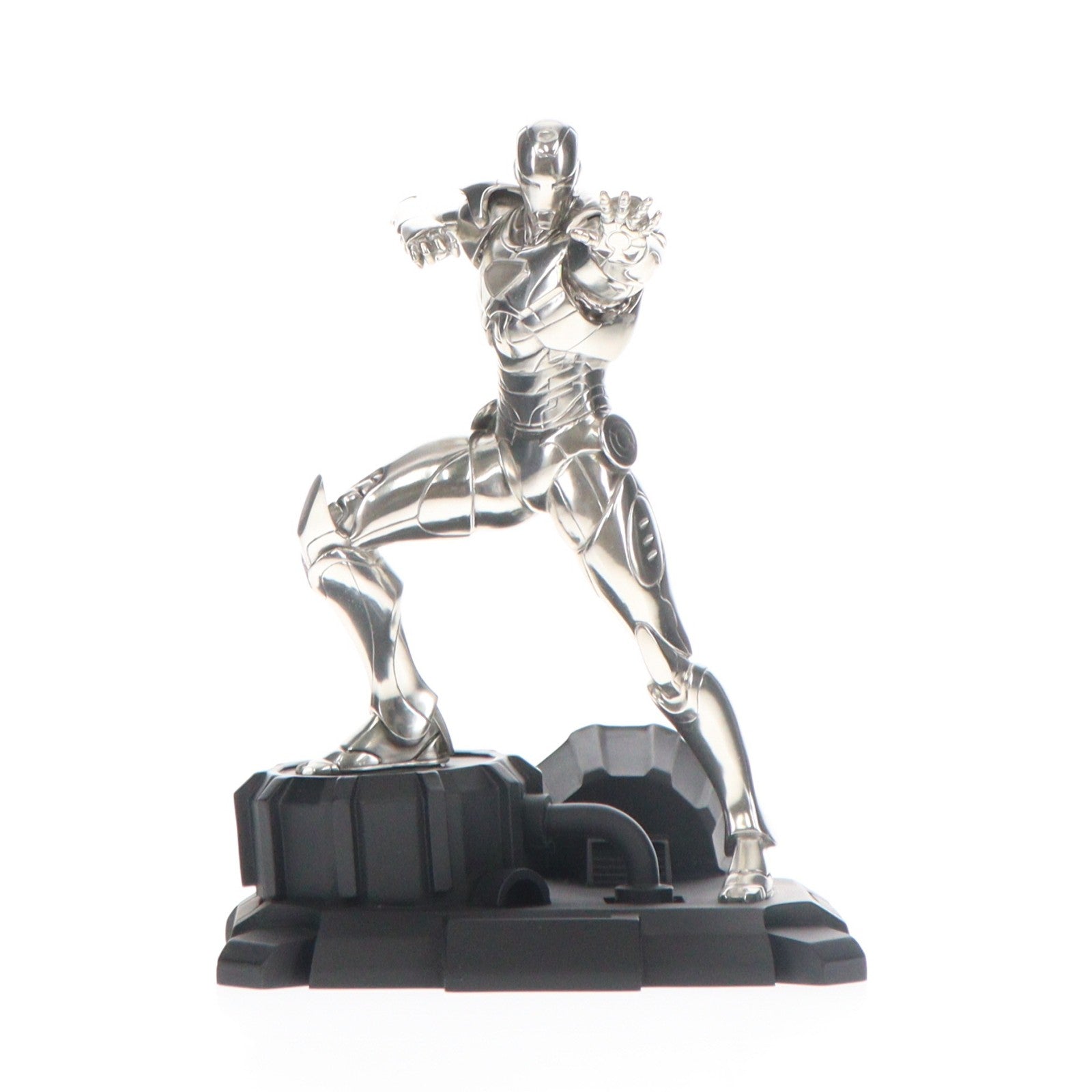 【中古即納】[FIG] フィギュリン アイアンマン リミテッドエディション 完成品 フィギュア(017937R) ROYAL SELANGOR(ロイヤルセランゴール)(20171220)