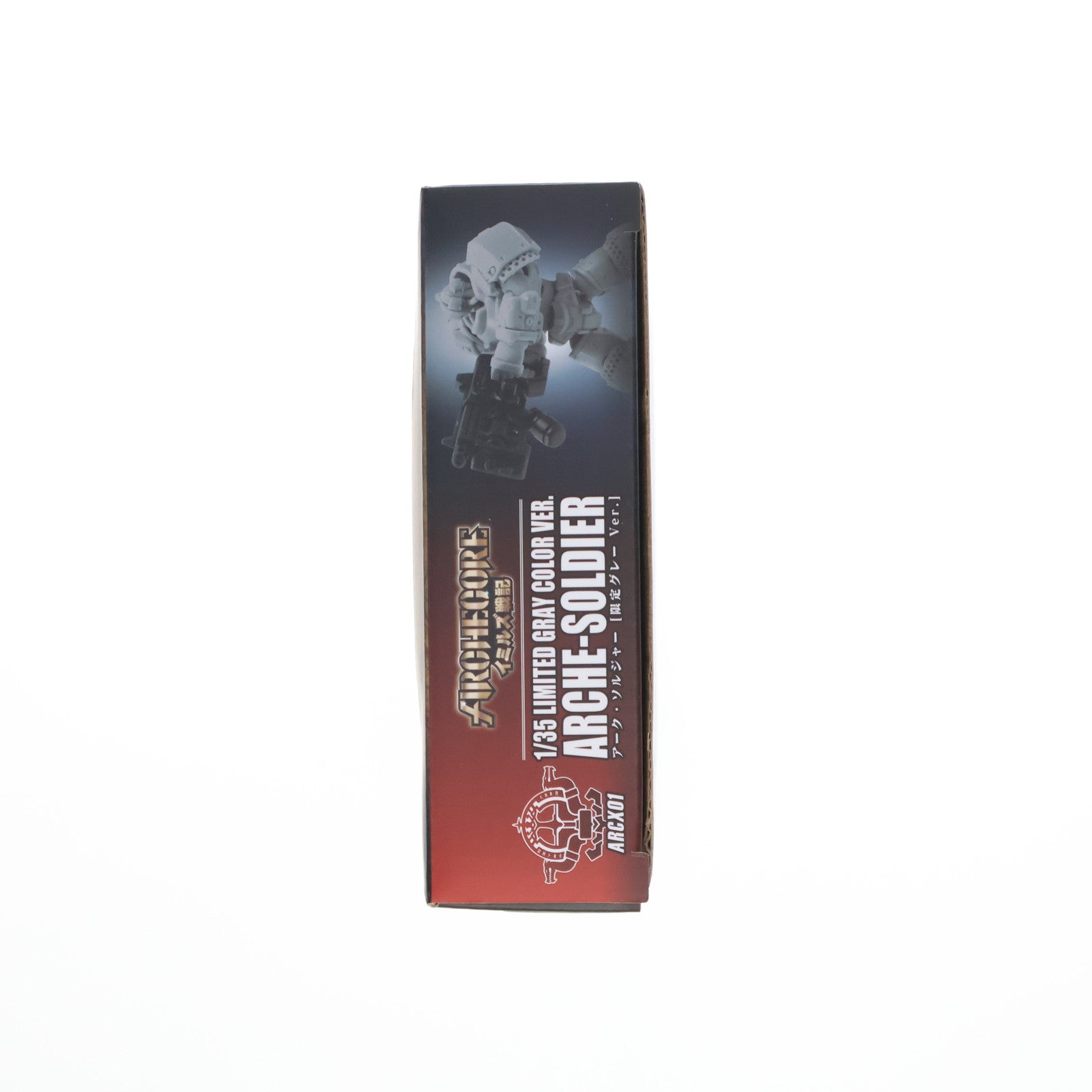 【中古即納】[FIG] マイルストン流通限定 ARC-X01 アーク・ソルジャー 未塗裝グレーVer. アーク・イミルズ 1/35 完成品 アクションフィギュア(ARC-X01) TOYS ALLIANCE/マイルストン(20220630)