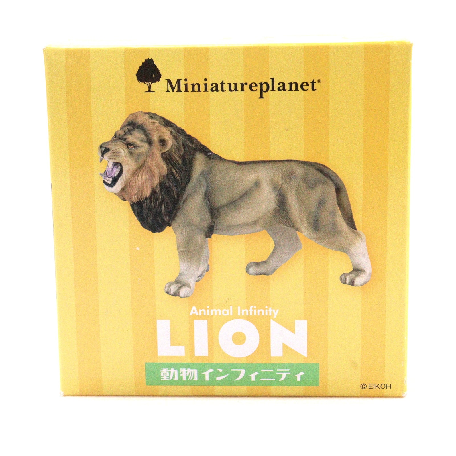 【中古即納】[FIG] ライオン 「MINIATURE PLANET」 動物インフィニティ フィギュア エイコー(19991231)