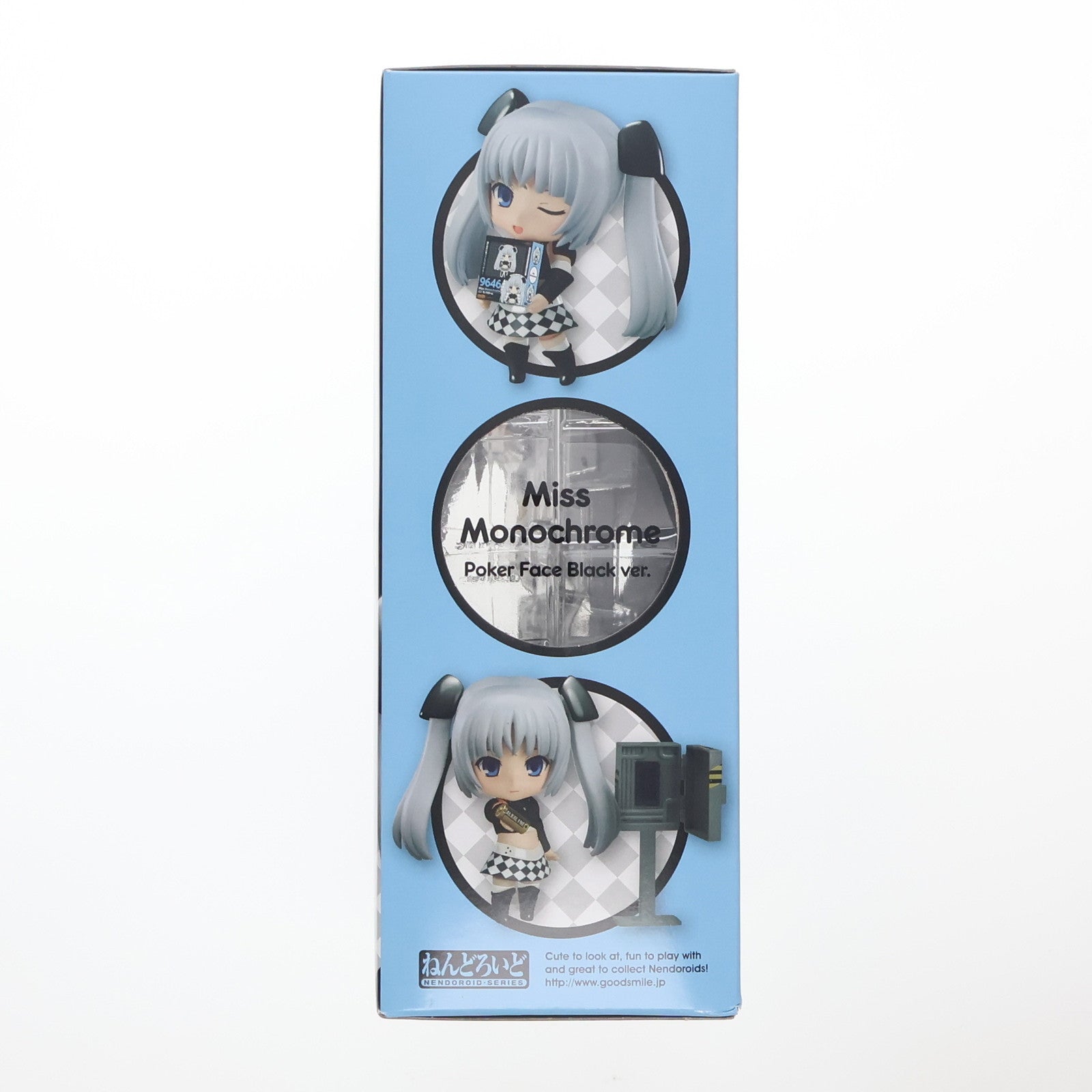 【中古即納】[FIG] ねんどろいど ミス・モノクローム Poker Face Black ver. 「ミス・モノクローム -The Animation-」 Blu-ray&DVD連動購入特典 フィギュア キングレコード/グッドスマイルカンパニー(20140326)