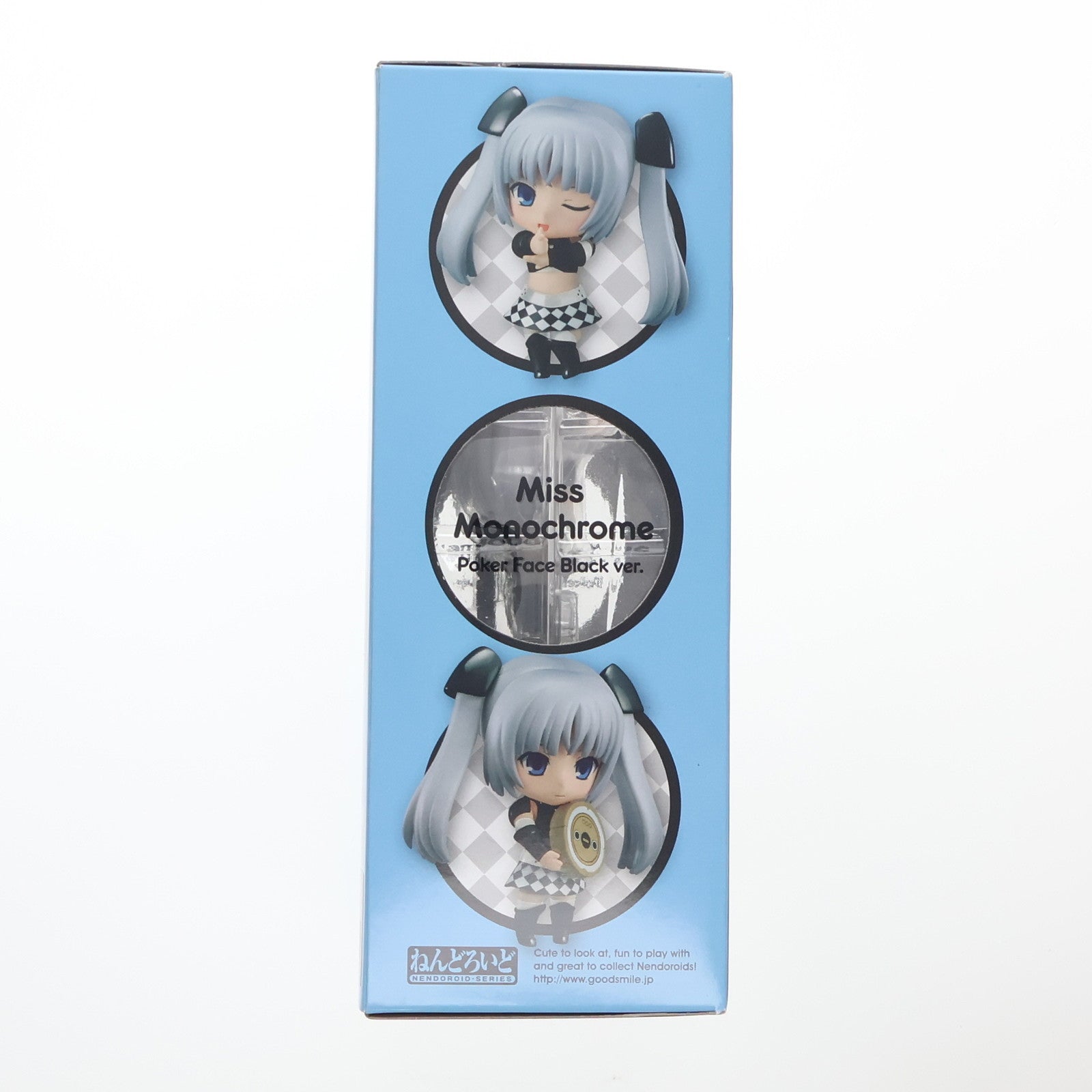 【中古即納】[FIG] ねんどろいど ミス・モノクローム Poker Face Black ver. 「ミス・モノクローム -The Animation-」 Blu-ray&DVD連動購入特典 フィギュア キングレコード/グッドスマイルカンパニー(20140326)