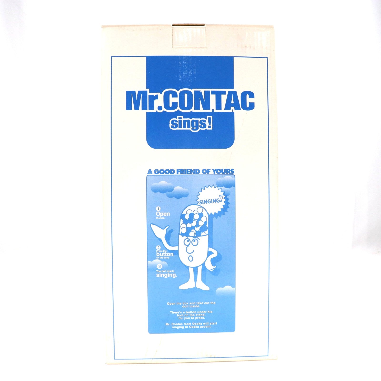 【中古即納】[FIG] Mr.コンタック Sings! プレゼントキャンペーン当選品 完成品 フィギュア グラクソ・スミスクライン(19991231)