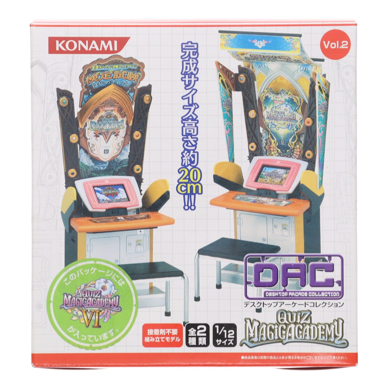 【中古即納】[FIG] クイズマジックアカデミーVI 1/12 デスクトップアーケードコレクションVol.2 フィギュア プライズ コナミ(20100224)