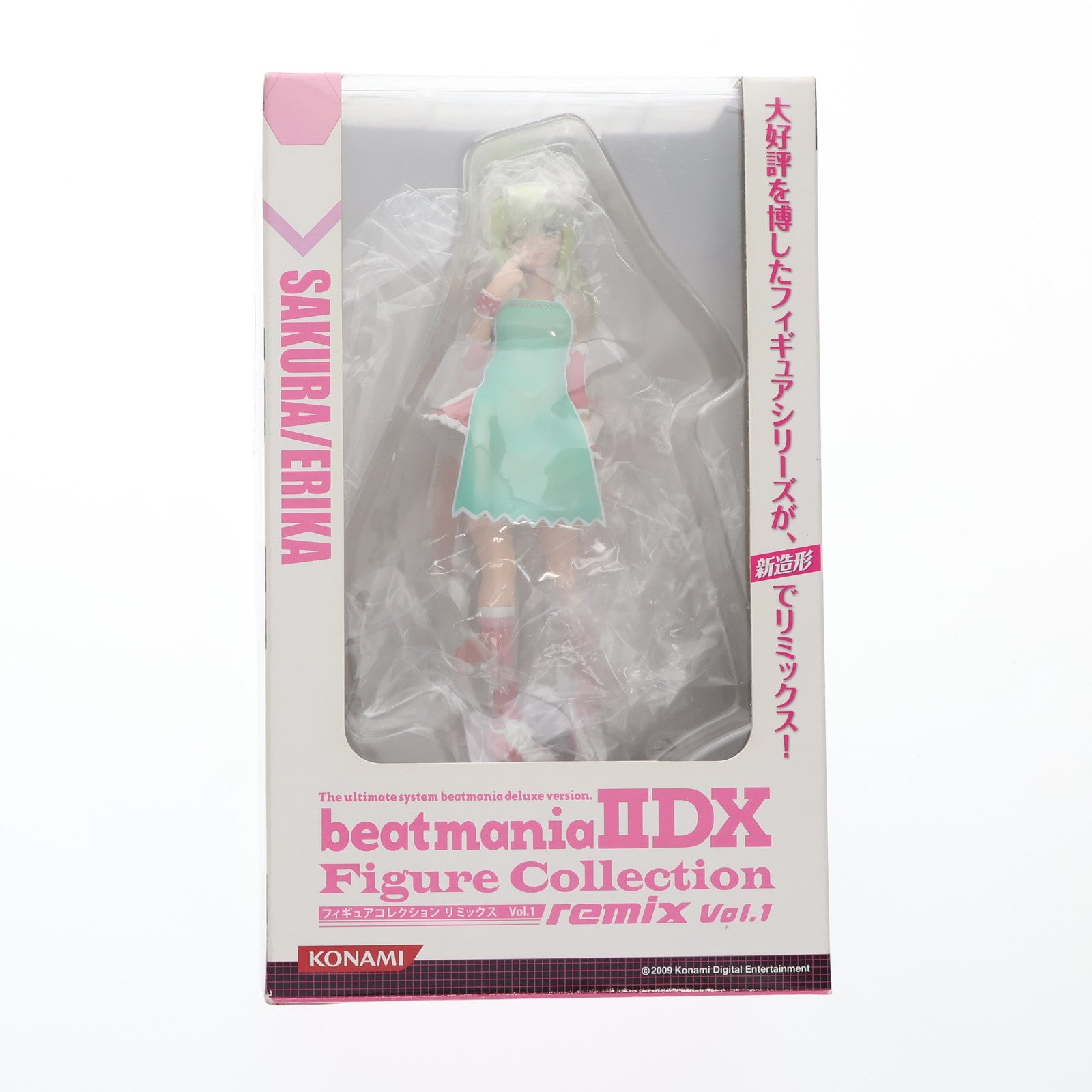 【中古即納】[FIG] エリカ beatmaniaIIDX(ビートマニア ツーディーエックス) フィギュアコレクションリミックスVol.1 プライズ コナミ(20101231)