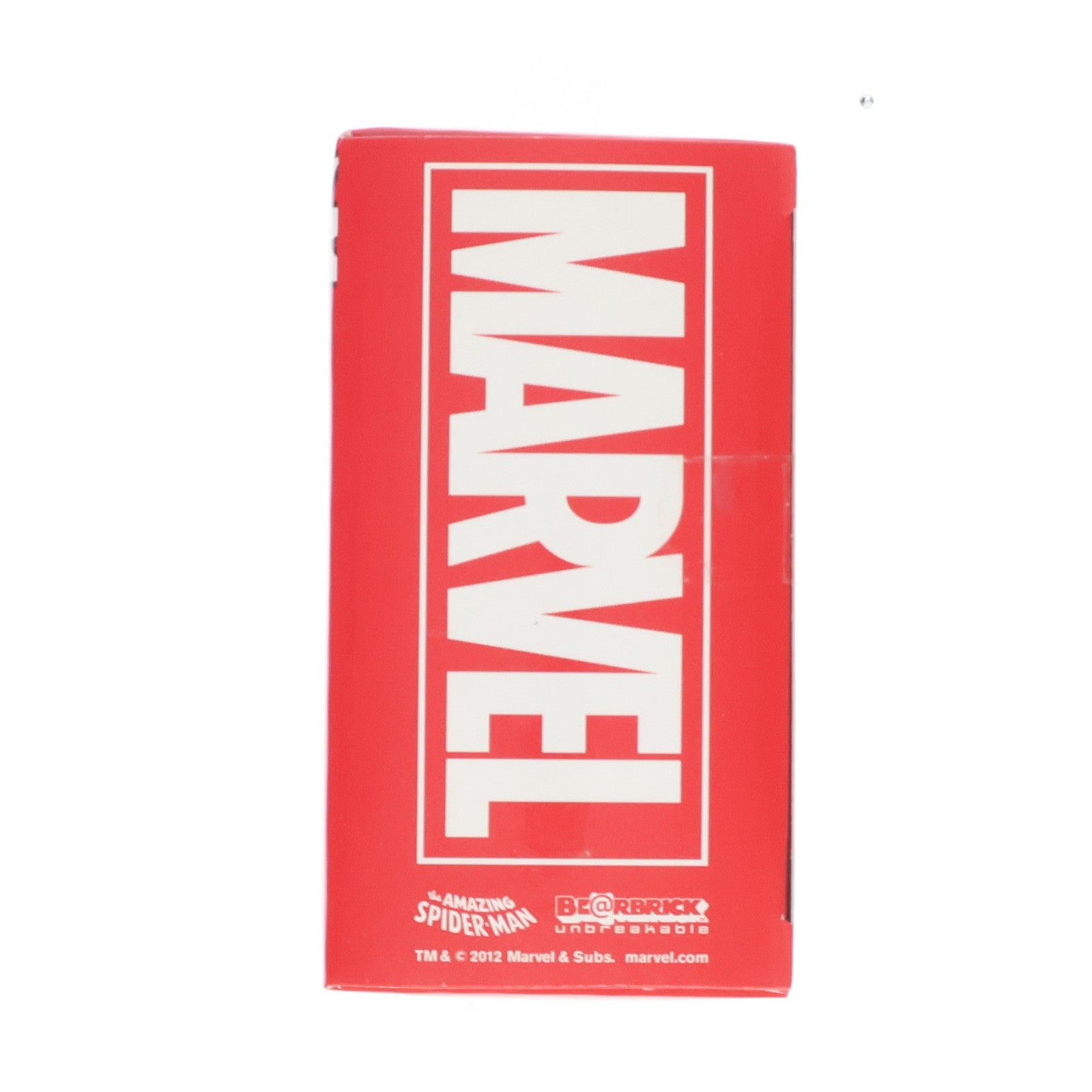 【中古即納】[FIG] BE@RBRICK(ベアブリック) 31.スパイダーマン&マーベル(クリアブラック) 「Happyくじ MARVEL×BE@RBRICK」 ペアボックス賞 フィギュア サニーサイドアップ(20120629)