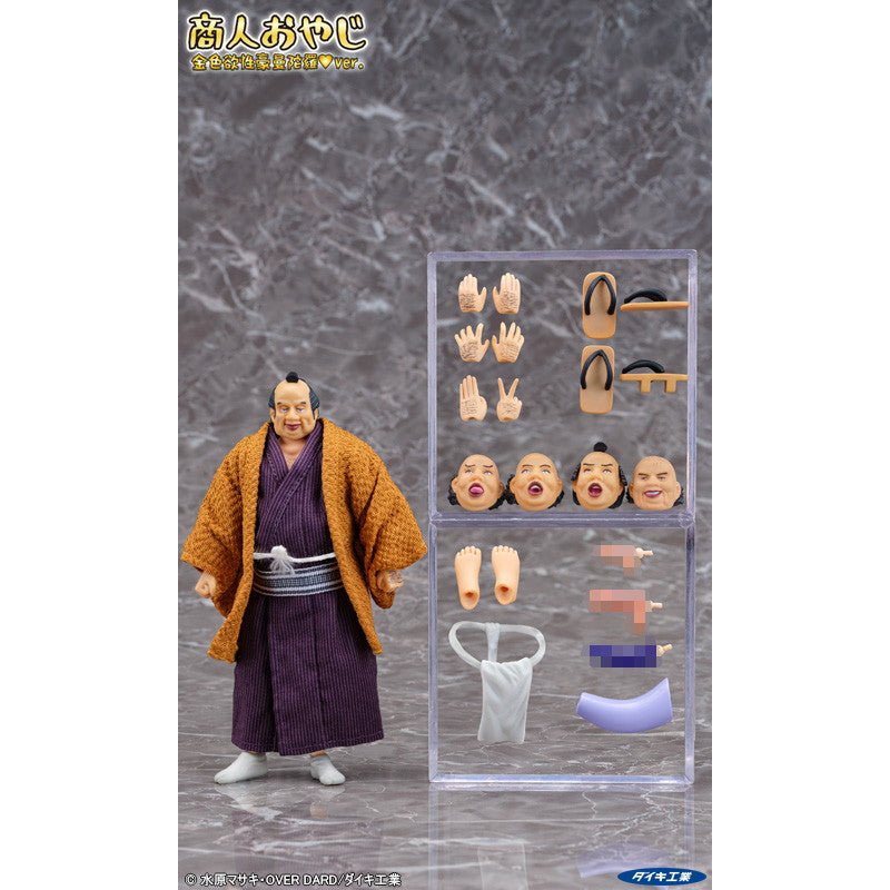 【中古即納】[FIG] 商人おやじ 金色欲性豪曼陀羅 ver. 水原マサキコレクション 1/12 アクションフィギュア AK-GARDEN【21】&イベント限定 ダイキ工業(20220612)