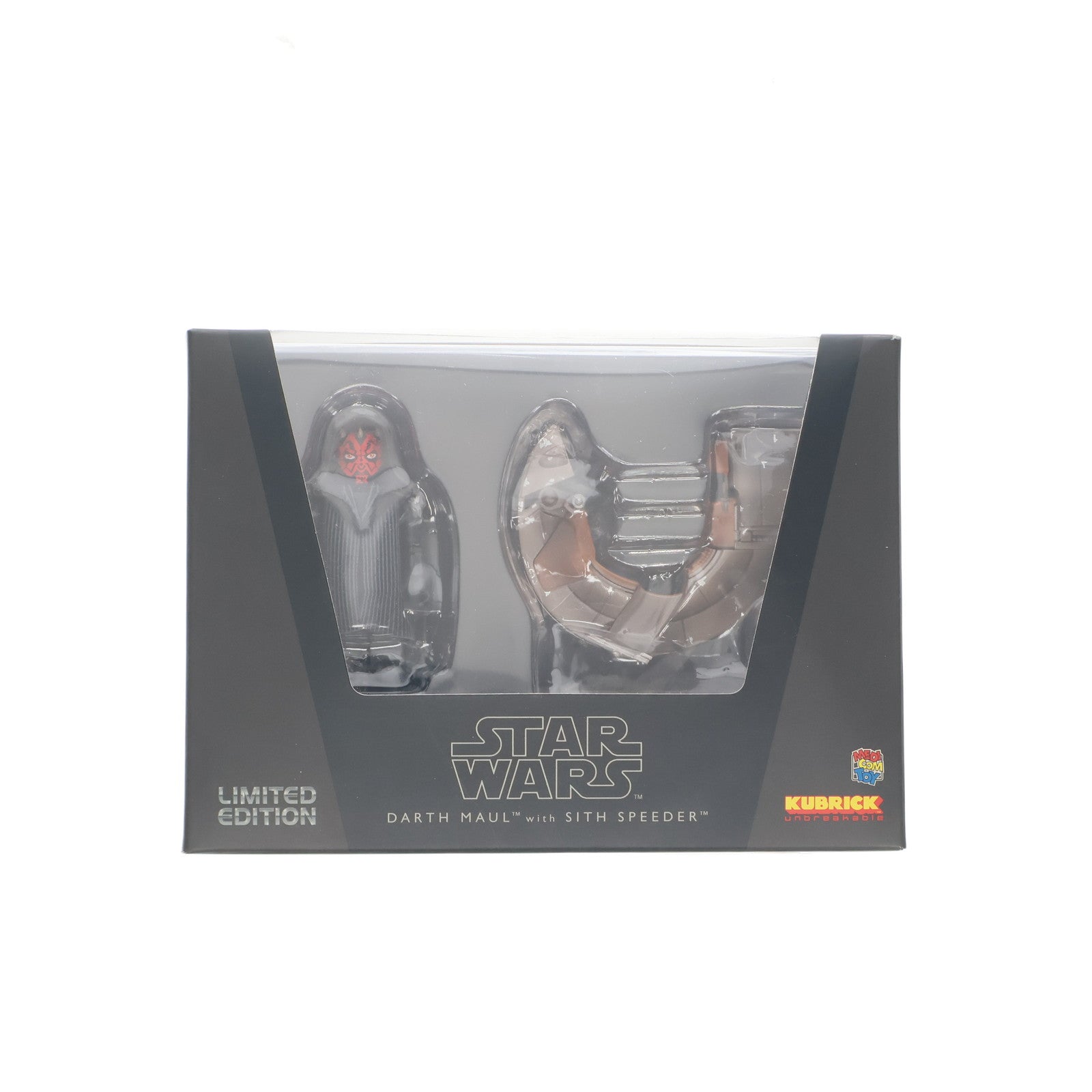【中古即納】[FIG] KUBRICK ダース・モール with シス・スピーダー LIMITED EDITION 「スター・ウォーズ」 Special No.290 フィギュア タカラトミー(20080531)