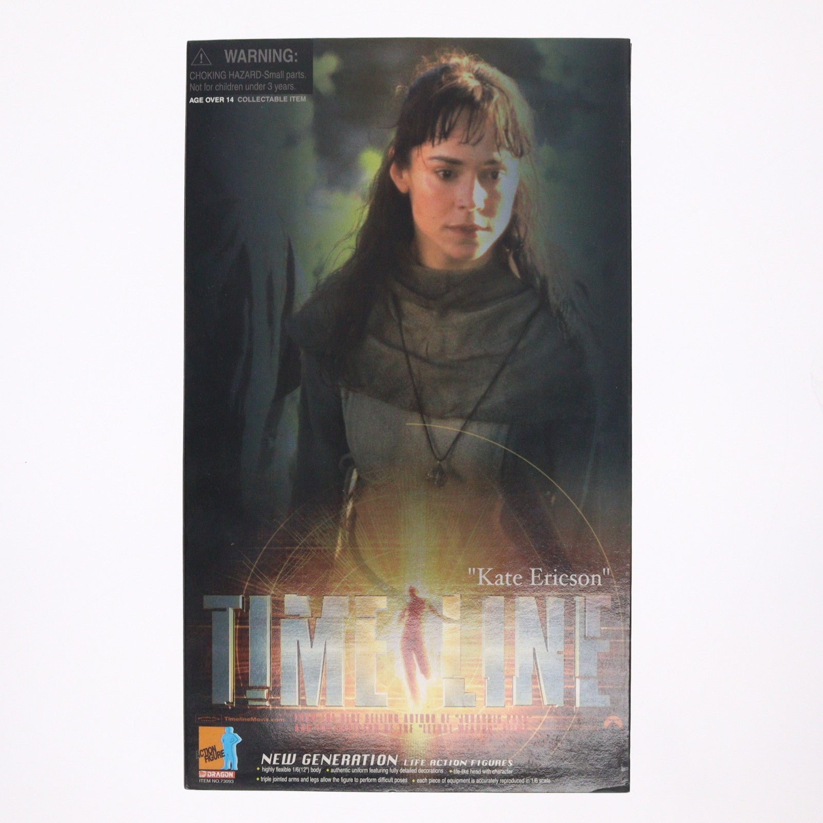 【中古即納】[FIG] ニュージェネレーション ライフアクションフィギュアシリーズ Kate Ericson(ケイト・エリクソン) TIME LINE(タイムライン) 1/6 完成品 可動フィギュア(73093) DRAGON(ドラゴン)(20031130)