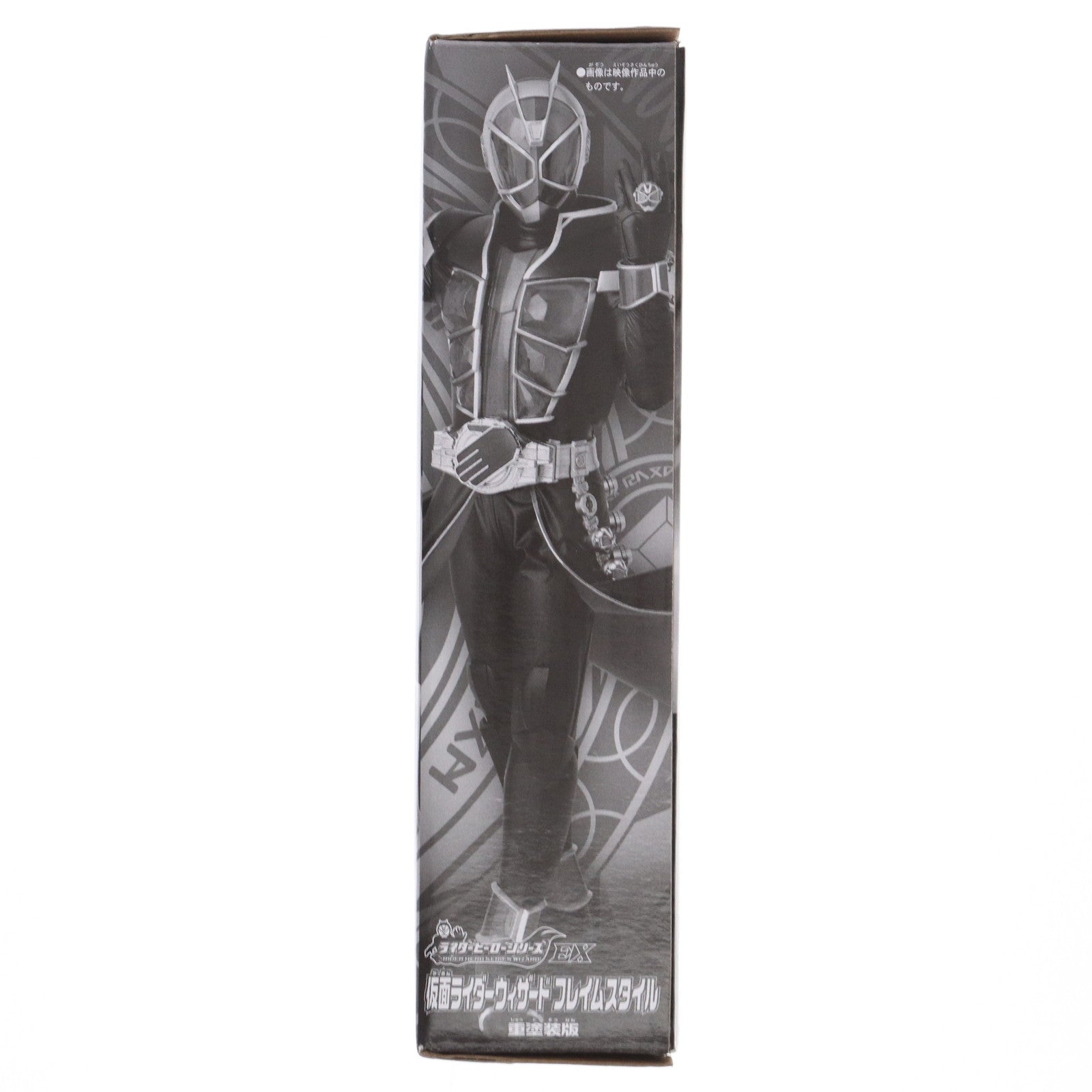 【中古即納】[SFT] (フィギュア単品) ライダーヒーローシリーズEX 仮面ライダーウィザード フレイムスタイル 重塗装版 劇場版 仮面ライダー×仮面ライダー ウィザード&フォーゼ MOVIE大戦 アルティメイタム プレミア特典付前売券限定品 ソフビフィギュア バンダイ(20121110)