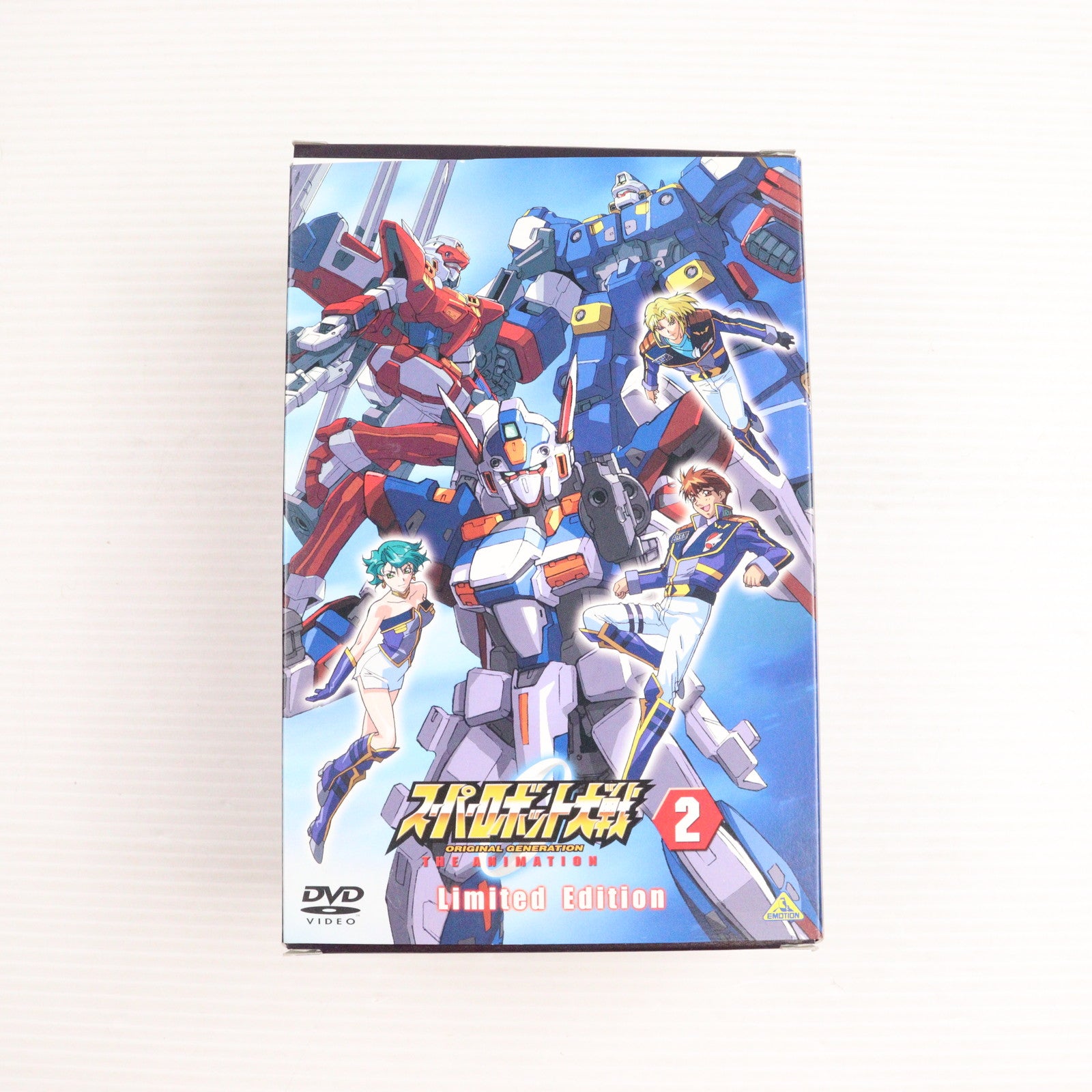 【中古即納】[FIG] サイバスター 「スーパーロボット大戦 ORIGINAL GENERATION THE ANIMATION」 DVD第2巻初回限定生産特典同梱 彩色済みアクション フィギュア バンダイ(20050826)