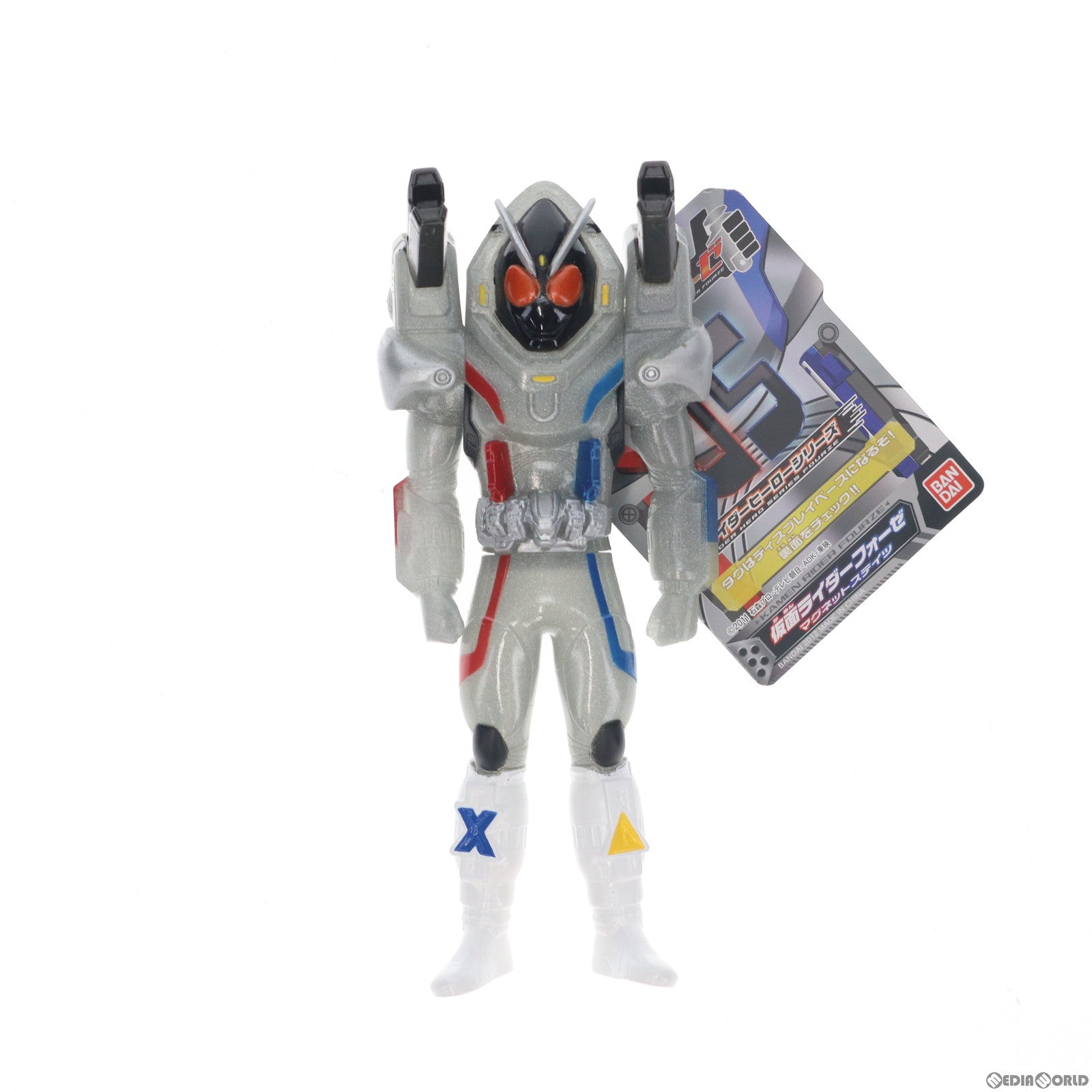 【中古即納】[SFT] ライダーヒーローシリーズ05 仮面ライダーフォーゼ マグネットステイツ 完成品 ソフビフィギュア バンダイ(20120128)