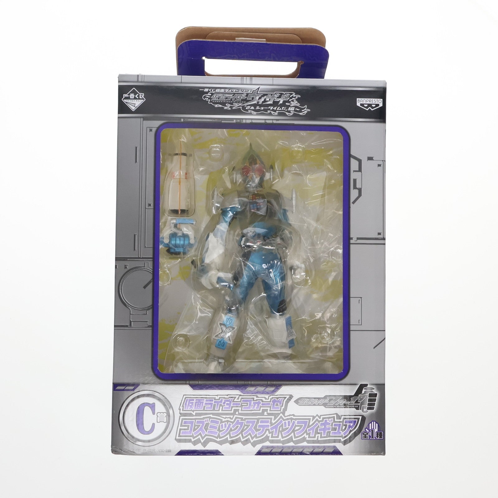 【中古即納】[FIG] 仮面ライダーフォーゼ コズミックステイツ 「一番くじ 仮面ライダーシリーズ～仮面ライダーウィザード「さあ、ショータイムだ」編～」 C賞 フィギュア バンプレスト(20121231)