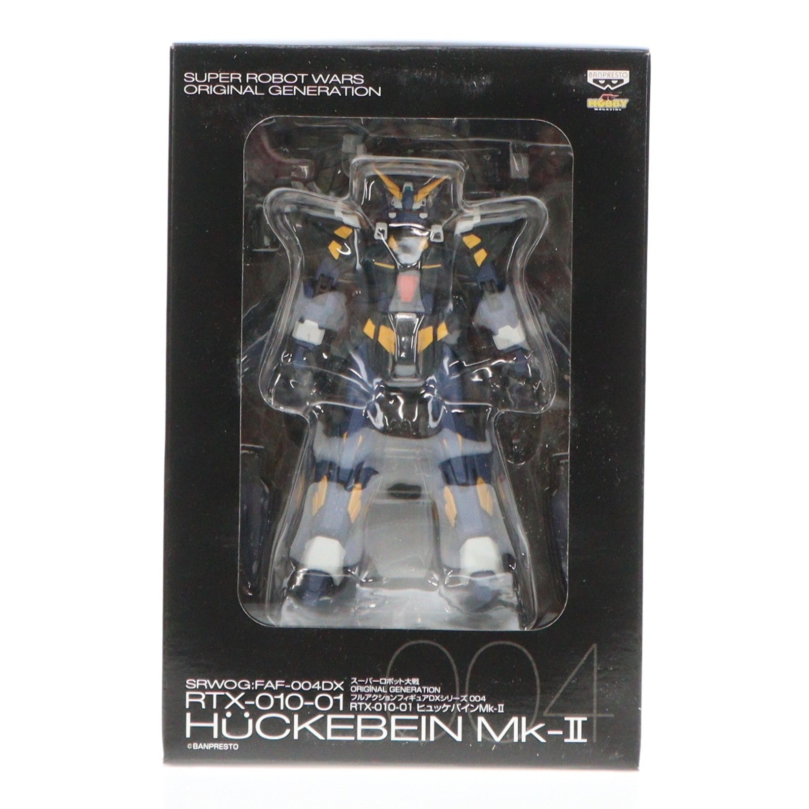 【中古即納】[FIG] 電撃ホビーマガジン誌上限定 フルアクションフィギュアDXシリーズ No.004 RTX-010-01 ヒュッケバインMk-II スーパーロボット大戦OG ORIGINAL GENERATIONS(オリジナルジェネレーションズ) 完成品 可動フィギュア バンプレスト(20031231)