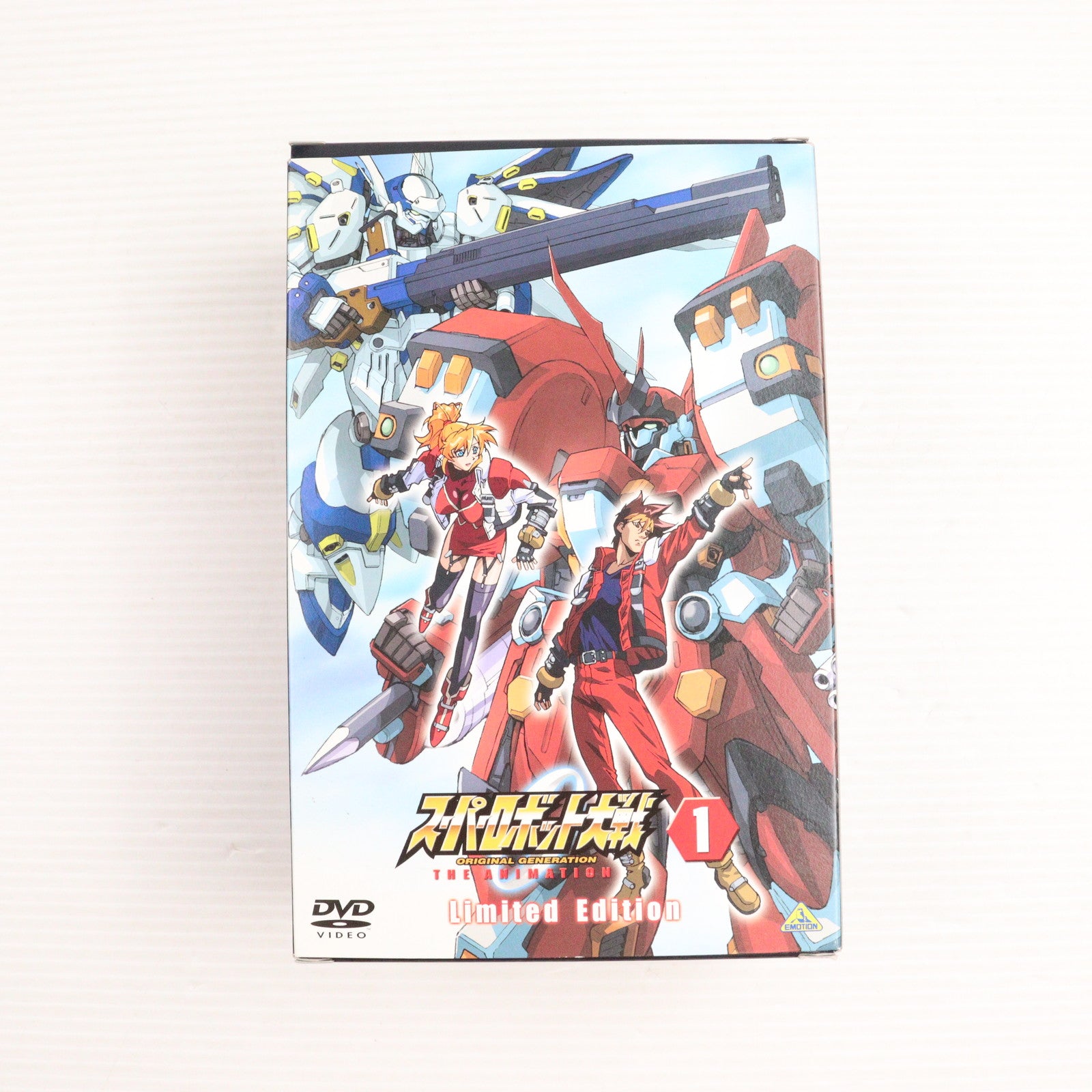 【中古即納】[FIG] ヴァイスリッター「スーパーロボット大戦OG THE ANIMATION」DVD第1巻初回限定生産特典同梱 彩色済みアクション フィギュア バンプレスト(20050527)