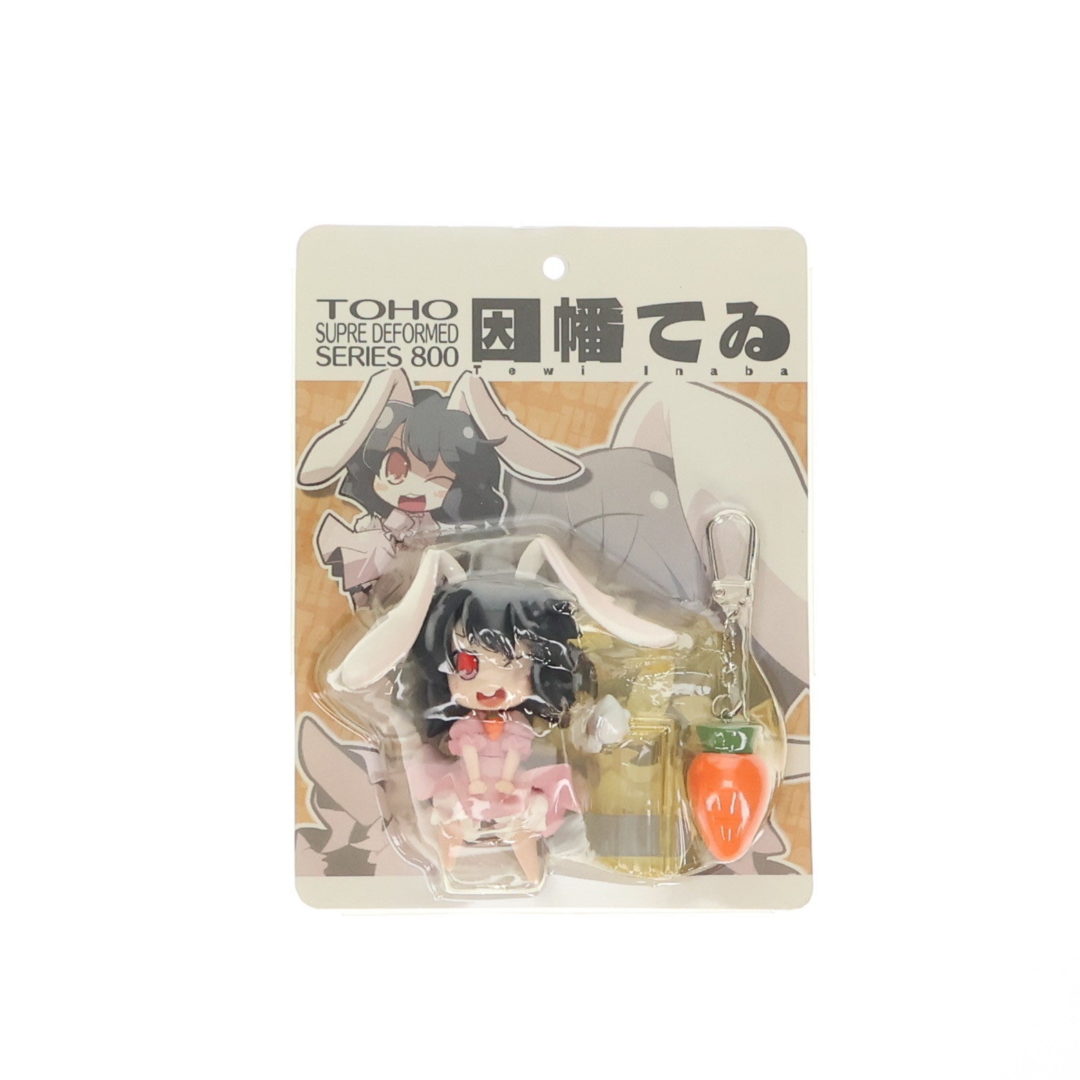 【中古即納】[FIG] 因幡てゐ 「東方Project」 TOHO SUPER DEFORMED SERIES800 PVC製塗装済み完成品 フィギュア ピンクカンパニー(20100315)