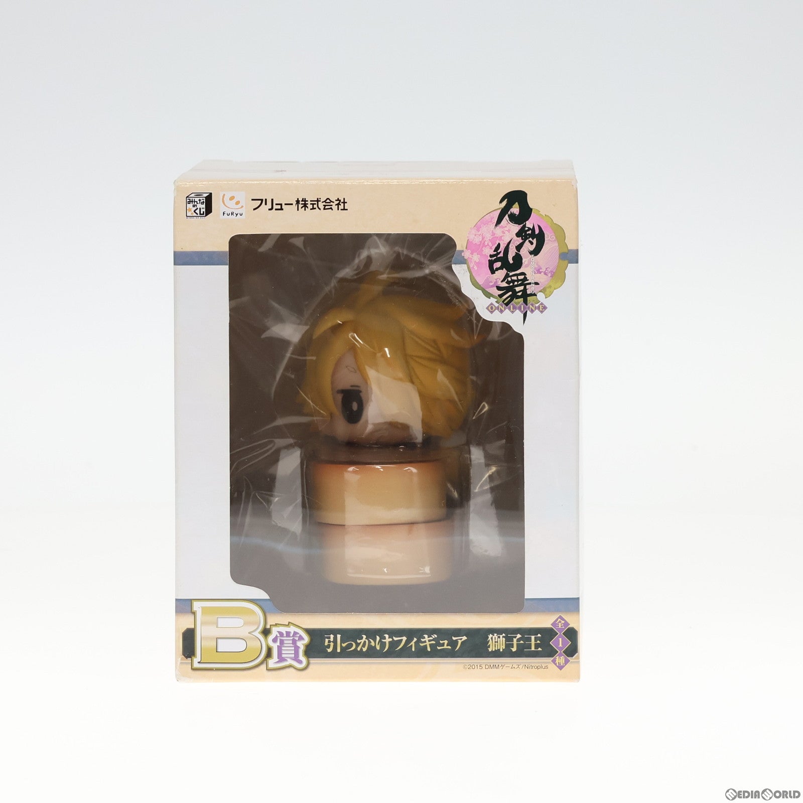 【中古即納】[FIG] B賞 獅子王(ししおう) 引っかけフィギュア みんなのくじ 刀剣乱舞-ONLINE- プライズ フリュー(20150926)