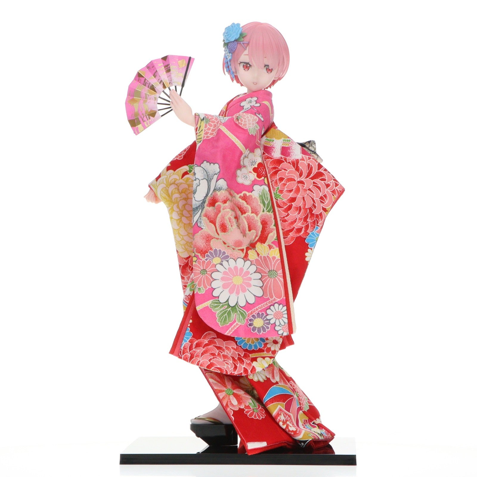 【中古即納】[FIG] F:NEX限定 ラム -日本人形- 吉徳×F:NEX Re:ゼロから始める異世界生活 1/4 完成品 フィギュア(AMU-FNX298) フリュー(20220331)