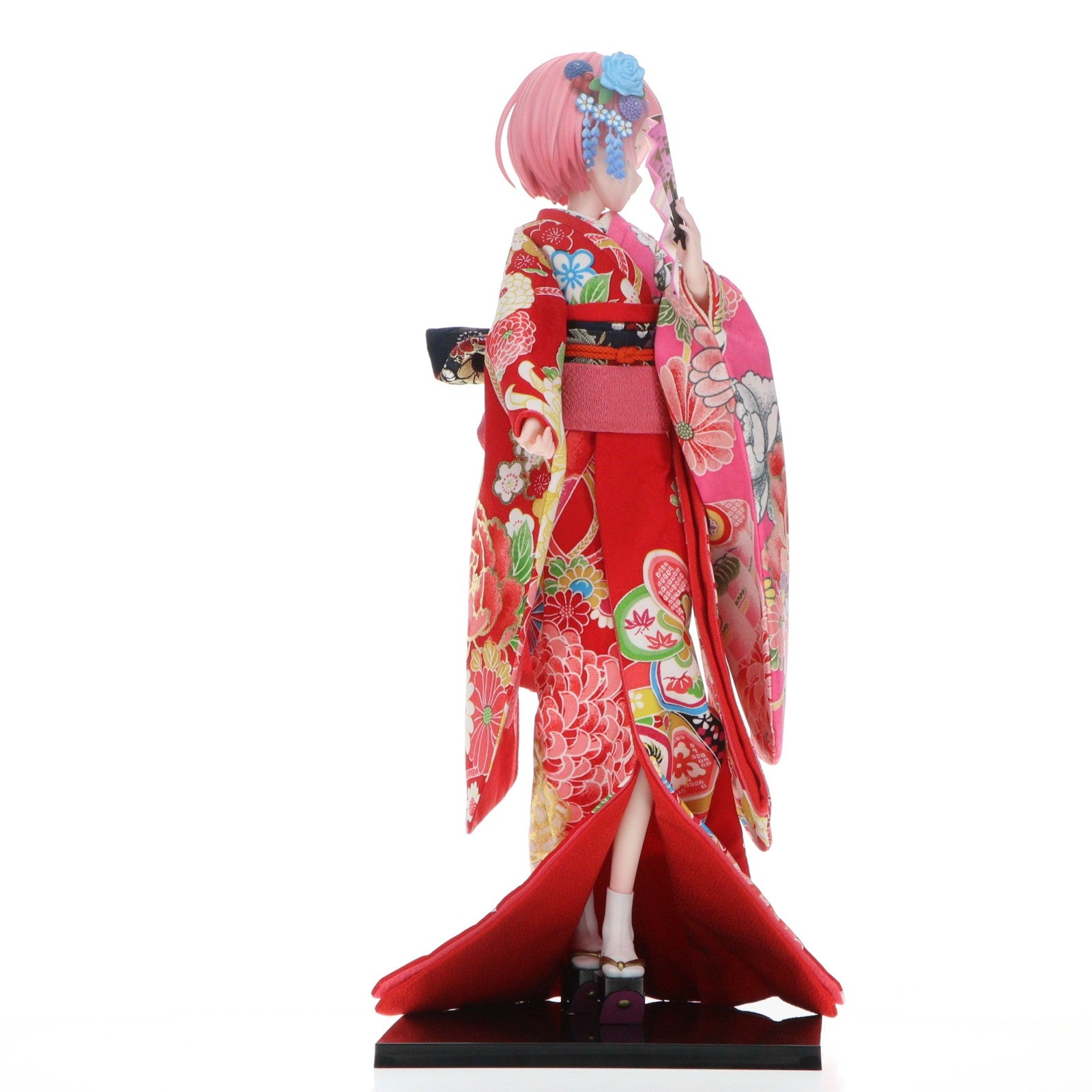 【中古即納】[FIG] F:NEX限定 ラム -日本人形- 吉徳×F:NEX Re:ゼロから始める異世界生活 1/4 完成品 フィギュア(AMU-FNX298) フリュー(20220331)