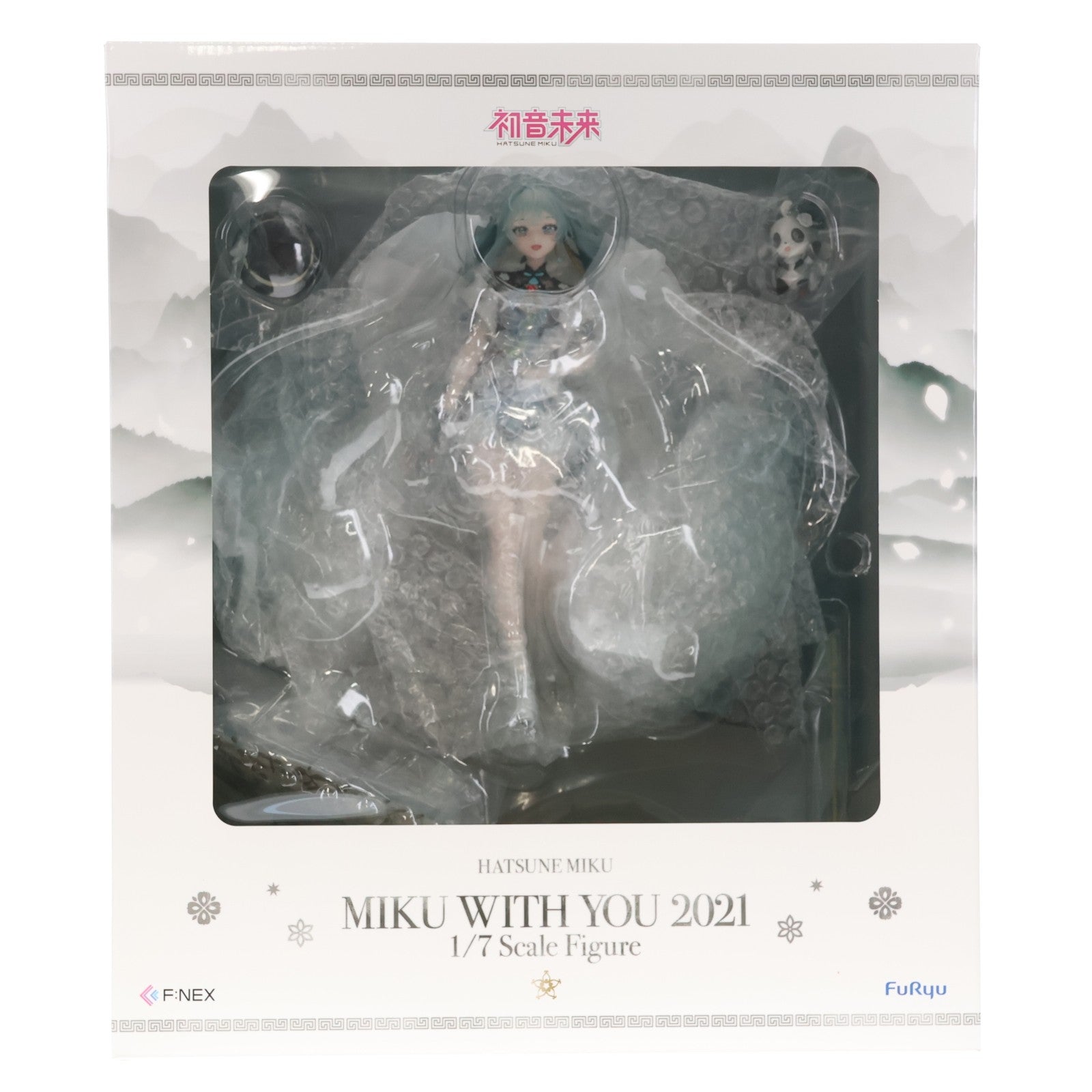 【中古即納】[FIG] F:NEX限定 初音ミク MIKU WITH YOU 2021Ver. キャラクター・ボーカル・シリーズ01 初音ミク 1/7 完成品 フィギュア(AMU-FNX761) フリュー(20230228)