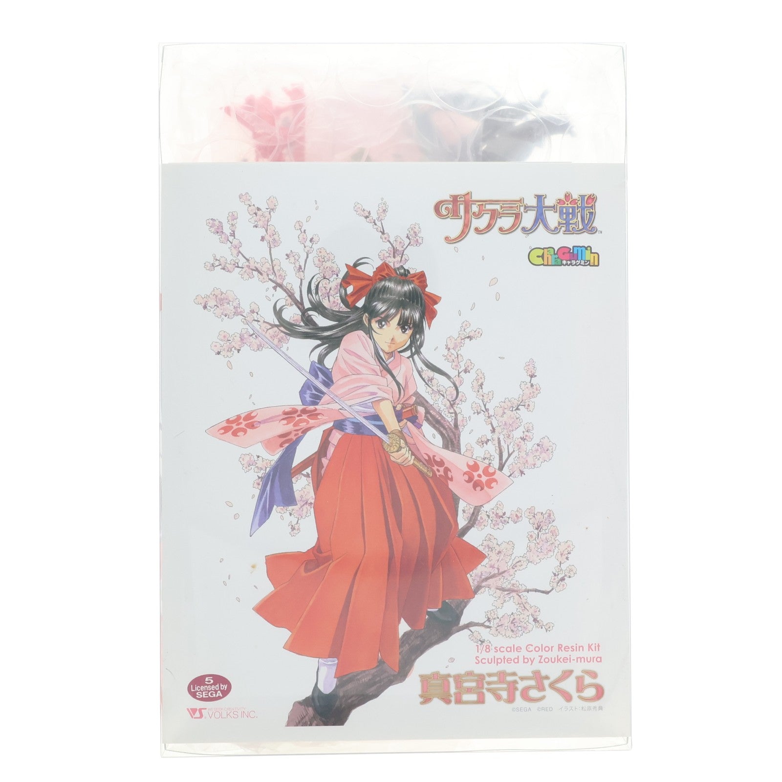 【中古即納】[FIG] キャラグミン 真宮寺さくら(しんぐうじさくら) サクラ大戦 1/8 カラーレジンキャストキット フィギュア ボークスショップ&ホビー天国ウェブ限定 ボークス(20130427)