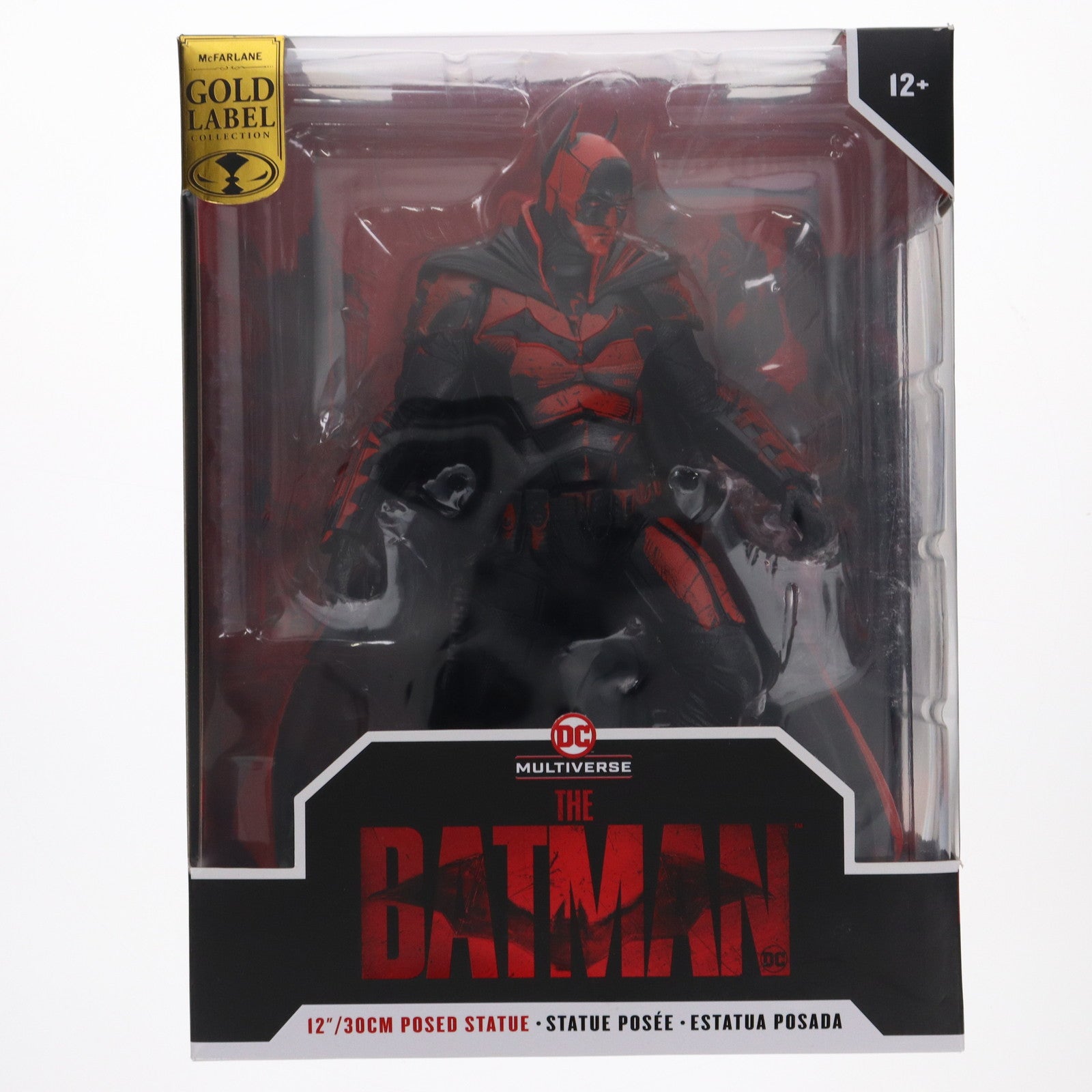 【中古即納】[FIG] バットマン 「THE BATMAN-ザ・バットマン-」 DCマルチバース 12インチ・ポーズドスタチュー フィギュア マクファーレントイズ/ホットトイズ(20220310)