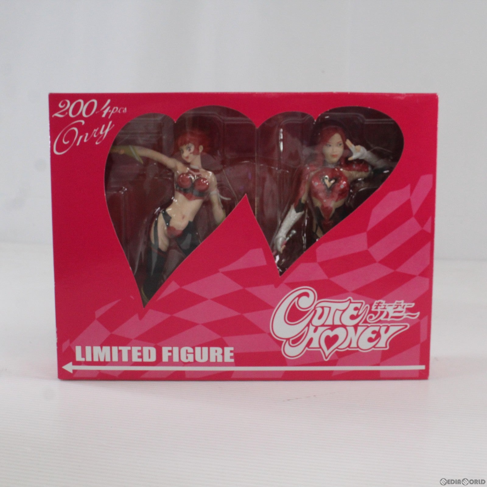 【中古即納】[FIG] アニメ版ハニー&サトエリハニー(2体セット) 劇場公開記念 キューティーハニー・リミテッドフィギュア 完成品 マックスファクトリー(20041231)
