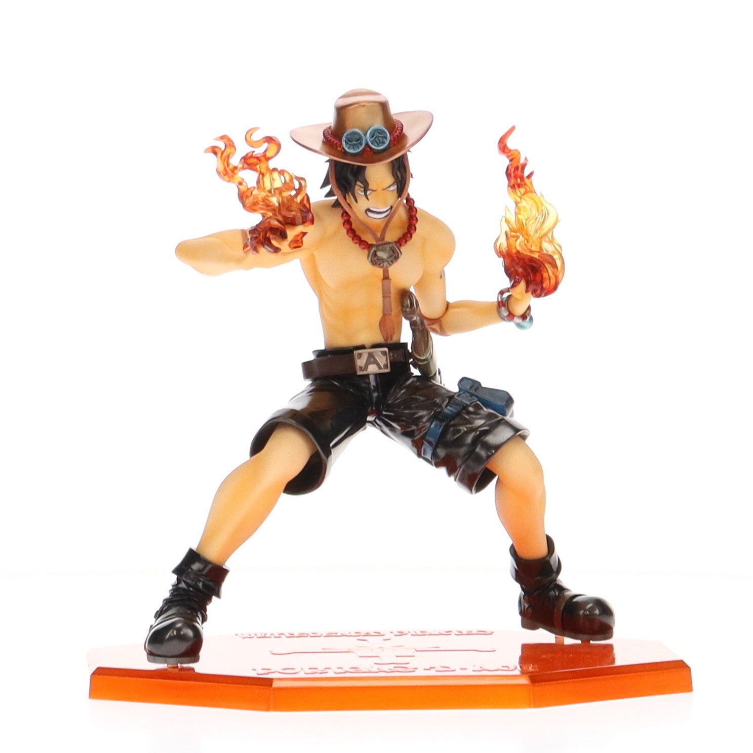 【中古即納】[FIG] LAWSON限定 エクセレントモデル Portrait.Of.Pirates P.O.P NEO-DX ポートガス・D・エース メタリックVer. ONEPIECE(ワンピース) ローソンARG ONEPIECE スタンプラリー当選品 完成品 フィギュア メガハウス(20101231)