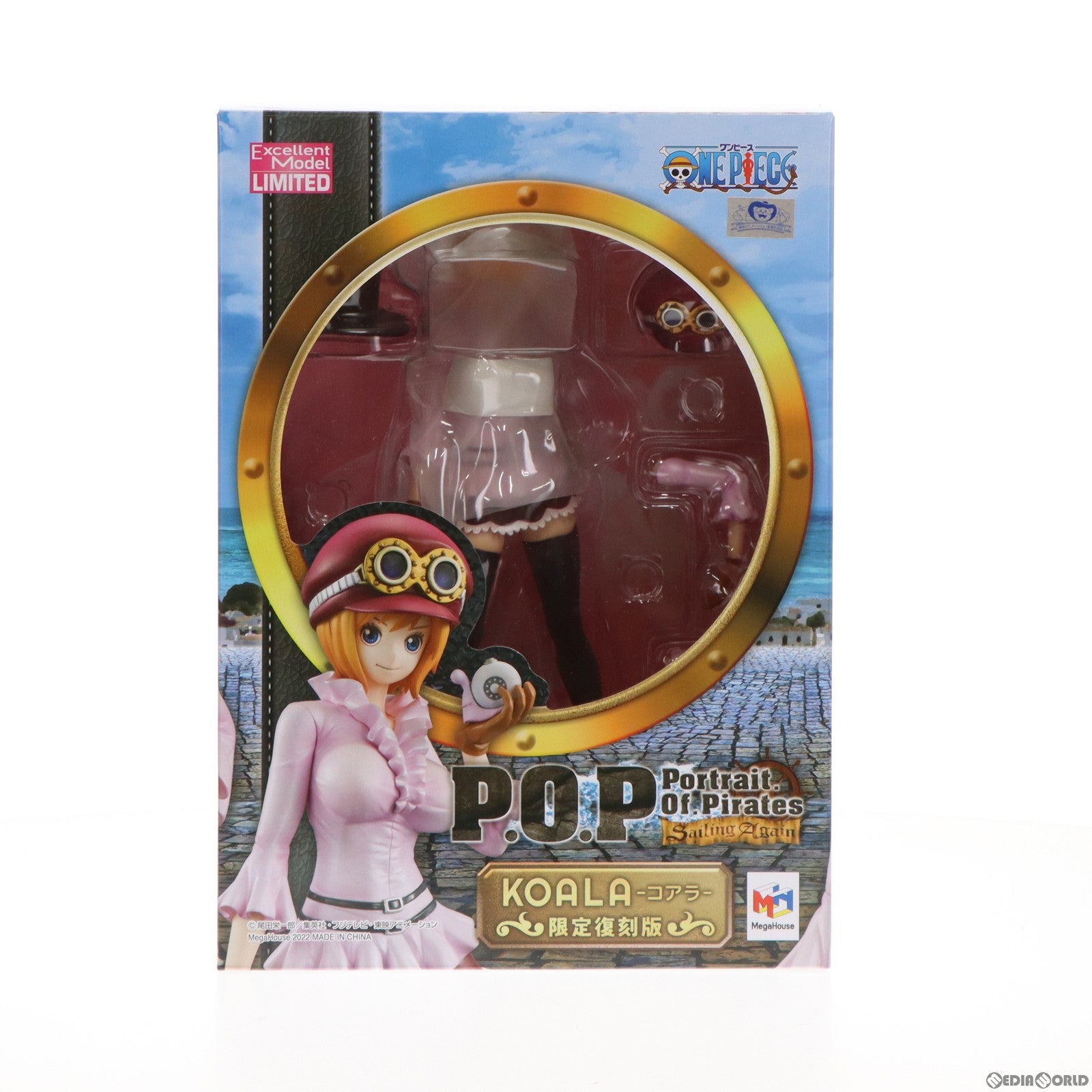 【中古即納】[FIG] Portrait.Of.Pirates P.O.P ワンピース『Sailing Again』 コアラ 限定復刻版 ONE PIECE 完成品 フィギュア メガハウス(20220628)