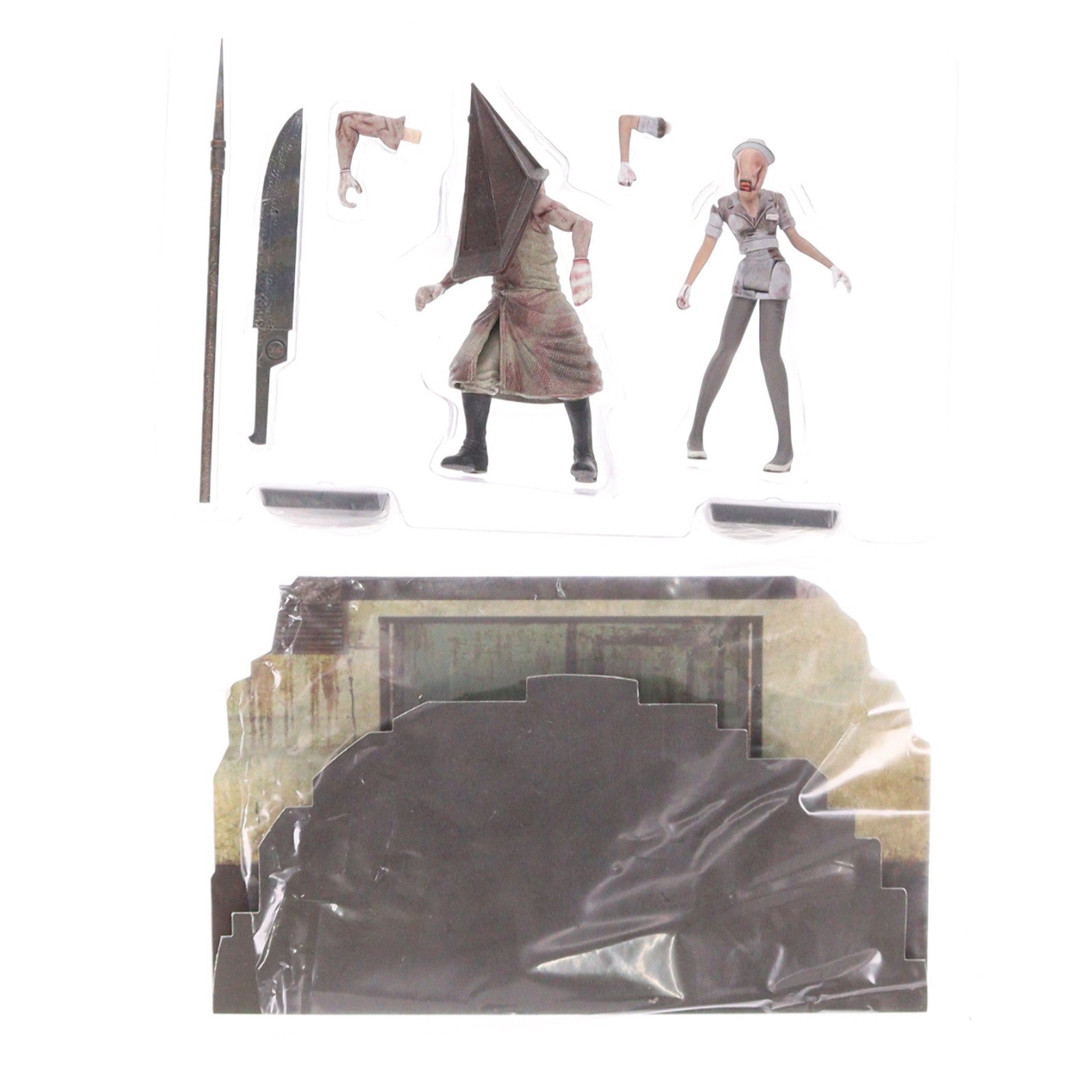 【中古即納】[FIG] 5ポイント レッドピラミッドシング&バブルヘッドナース デラックスセット サイレントヒル2 3.75インチ アクションフィギュア メズコトイズ/豆魚雷(20230331)