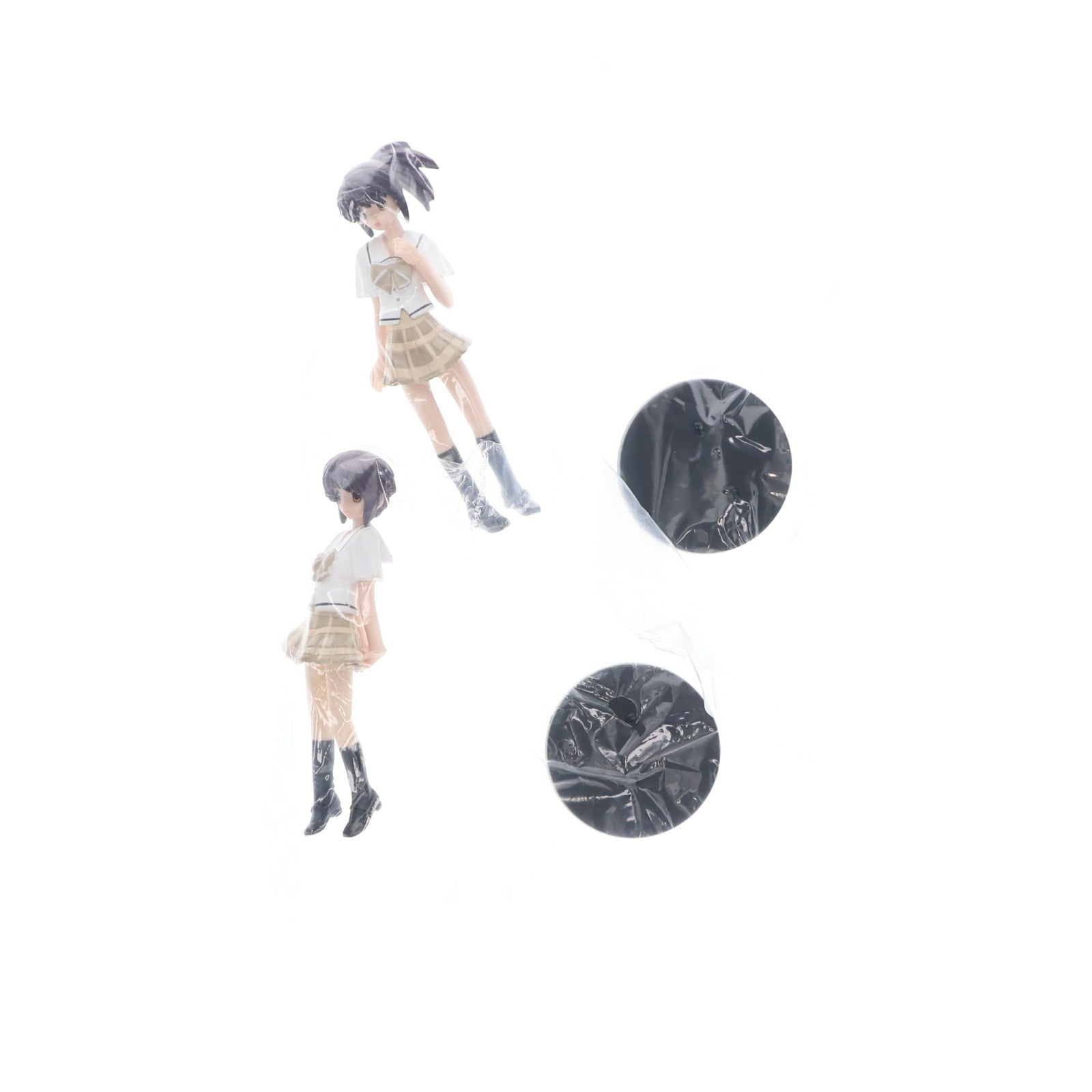 【中古即納】[FIG] (フィギュア単品) 一条薫子&一条菫子(いちじょうかおるこ&いちじょうすみれこ) PS2ソフト 双恋島 ～恋と水着のサバイバル～ 購入特典 完成品 フィギュア メディアワークス(20050825)