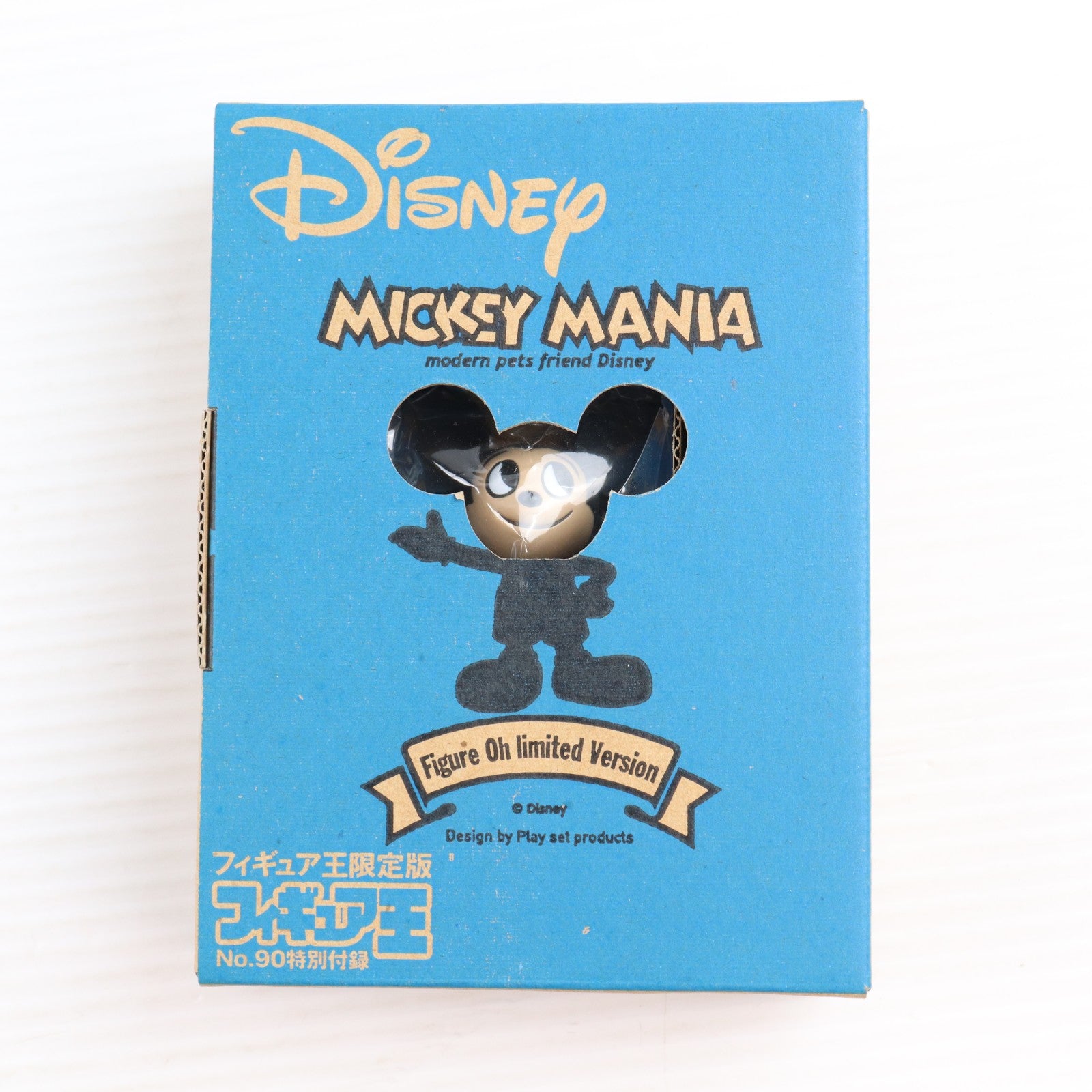 【中古即納】[FIG] (フィギュア単品) ミッキーマウス プレイセットプロダクツデザイン MICKEY MANIA(ミッキーマニア) フィギュア王No.90 2005年7月号 特別付録 完成品 フィギュア ワールドフォトプレス(20050724)