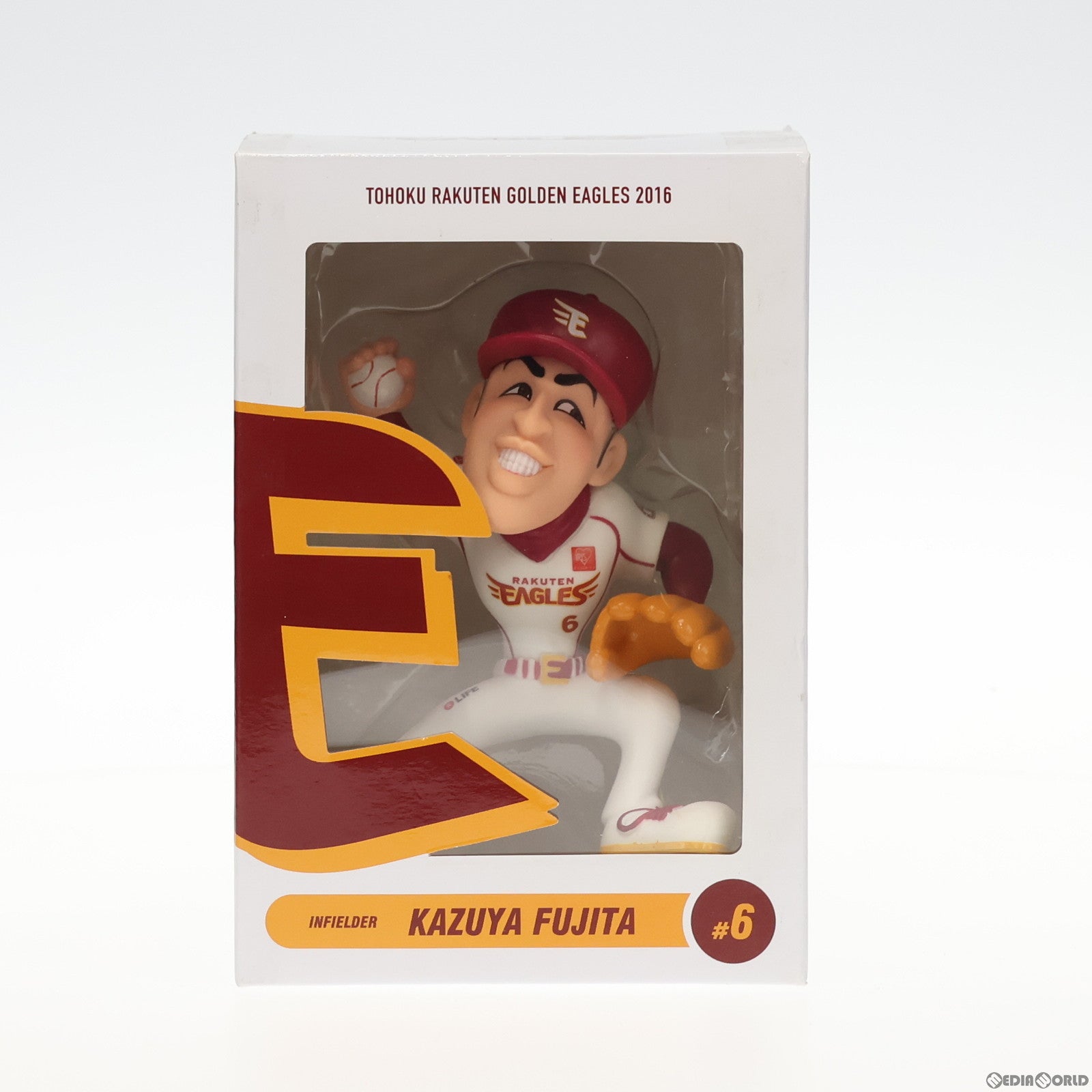 【中古即納】[FIG] 藤田一也(ふじたかずや)(ホーム) MyHERO 東北楽天ゴールデンイーグルス ファンクラブ会員&年間シートチケット所持者限定 完成品 フィギュア 楽天野球団(20160703)