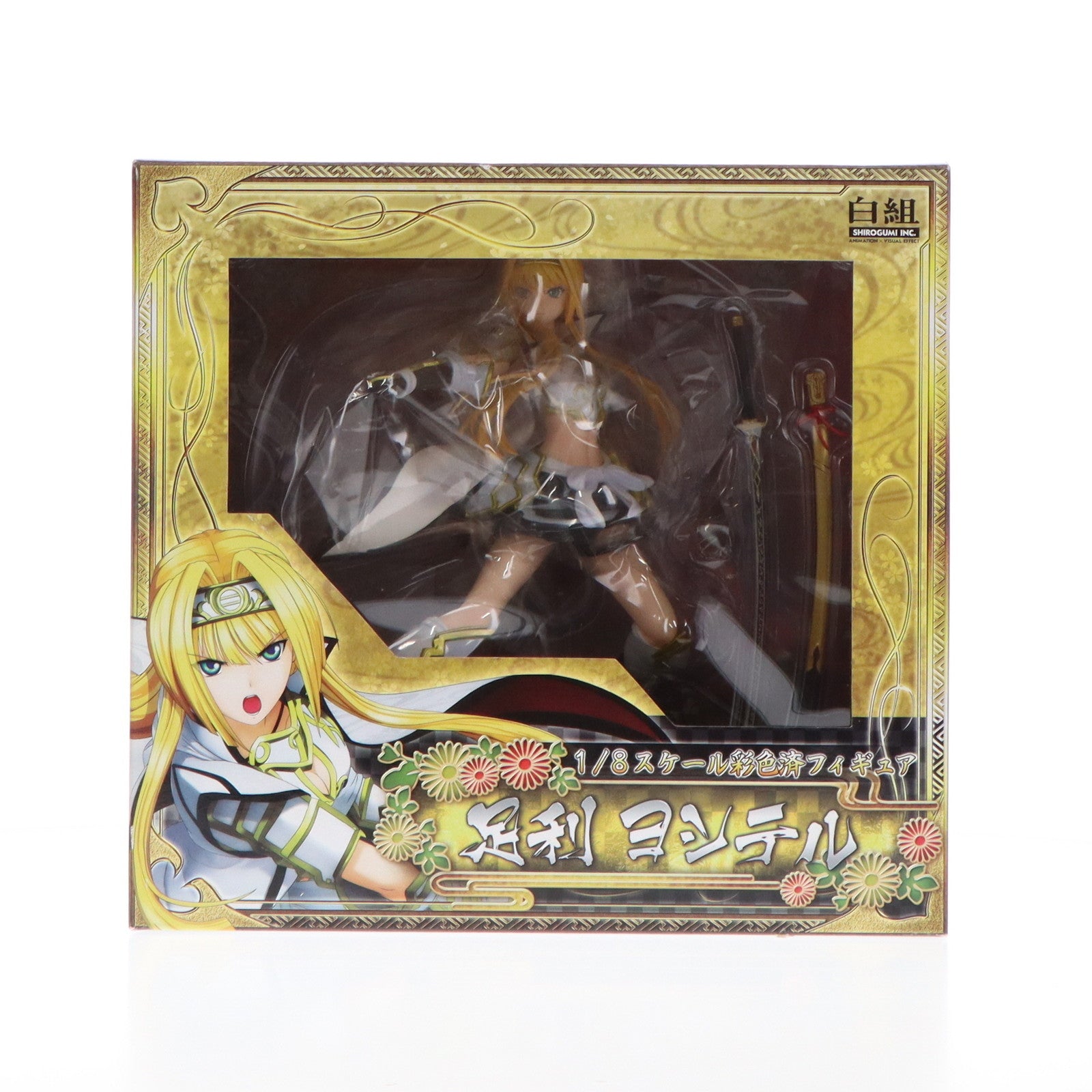 【中古即納】[FIG] 通販限定 足利ヨシテル(あしかがよしてる) 戦国乙女 1/8 完成品 フィギュア 平和(20161231)