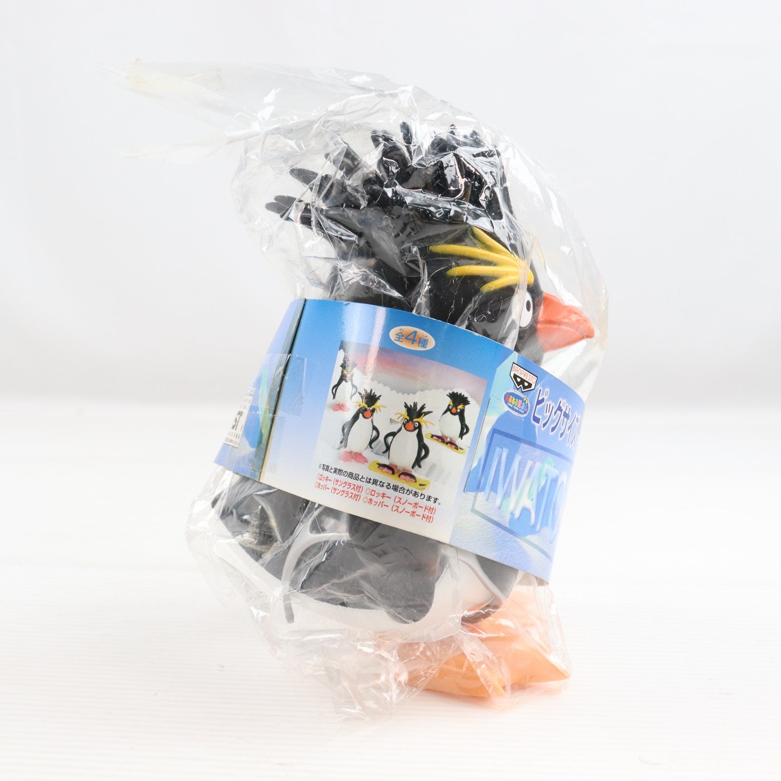 【中古即納】[FIG] ロッキー サングラスver. ビッグサイズイワトビペンギンソフト人形 フィギュア プライズ バンプレスト(20101231)