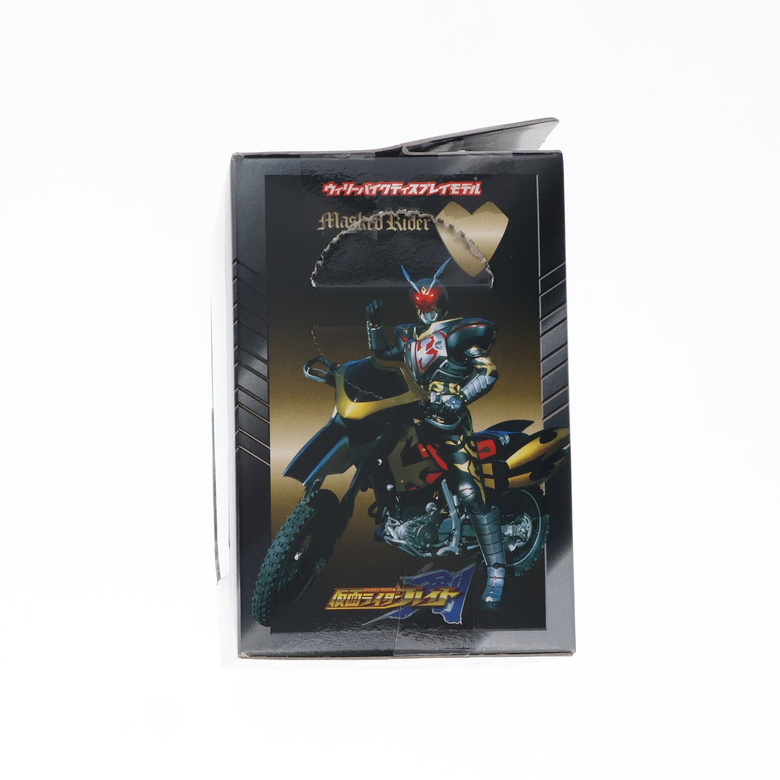 【中古即納】[FIG] 仮面ライダーカリス 「仮面ライダー剣(ブレイド)」 ウィリーバイクディスプレイモデル フィギュア プライズ バンプレスト(20101231)