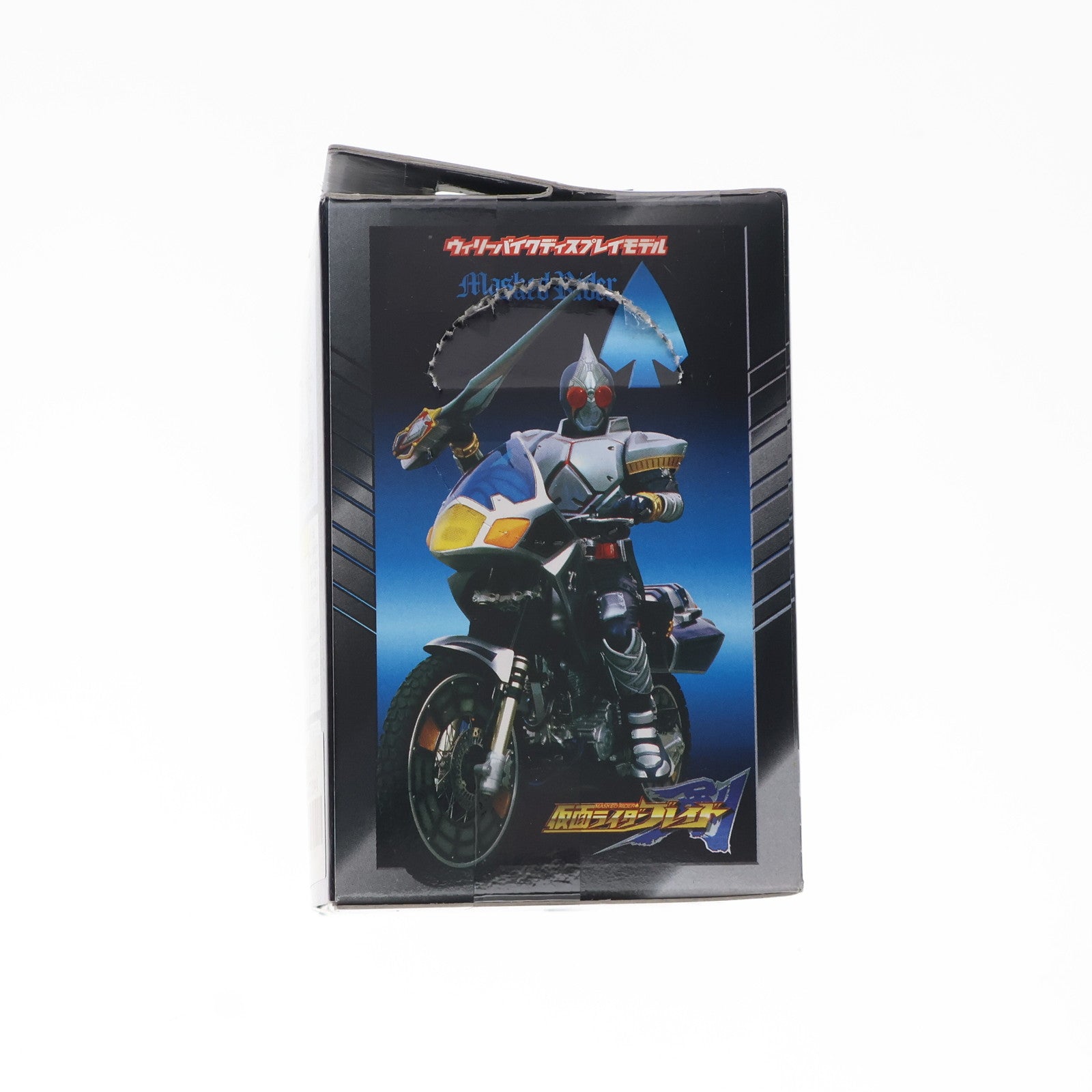 【中古即納】[FIG] 仮面ライダーカリス 「仮面ライダー剣(ブレイド)」 ウィリーバイクディスプレイモデル フィギュア プライズ バンプレスト(20101231)