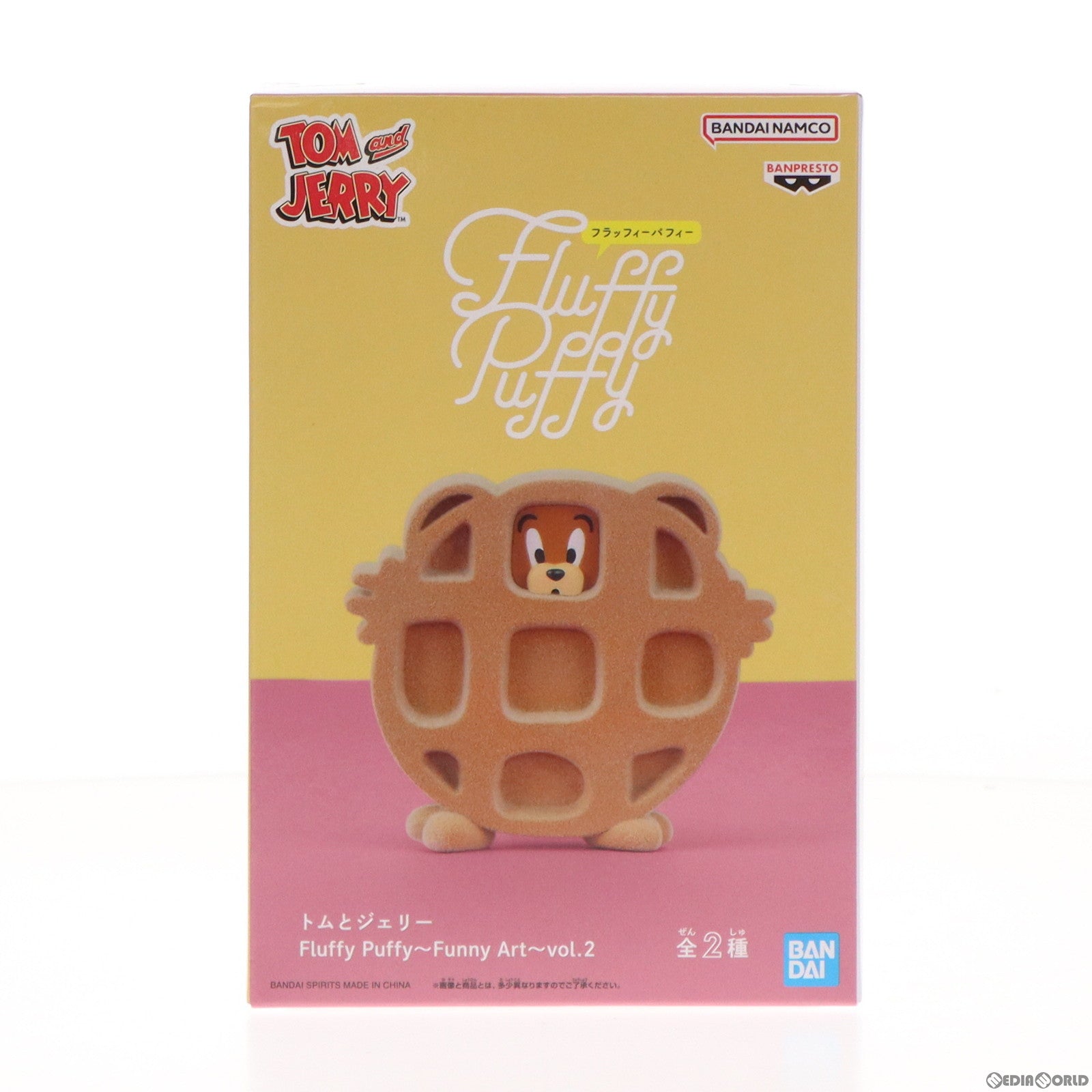 【中古即納】[FIG] ジェリー トムとジェリー Fluffy Puffy～Funny Art～vol.2 フィギュア プライズ(2648567) バンプレスト(20230228)