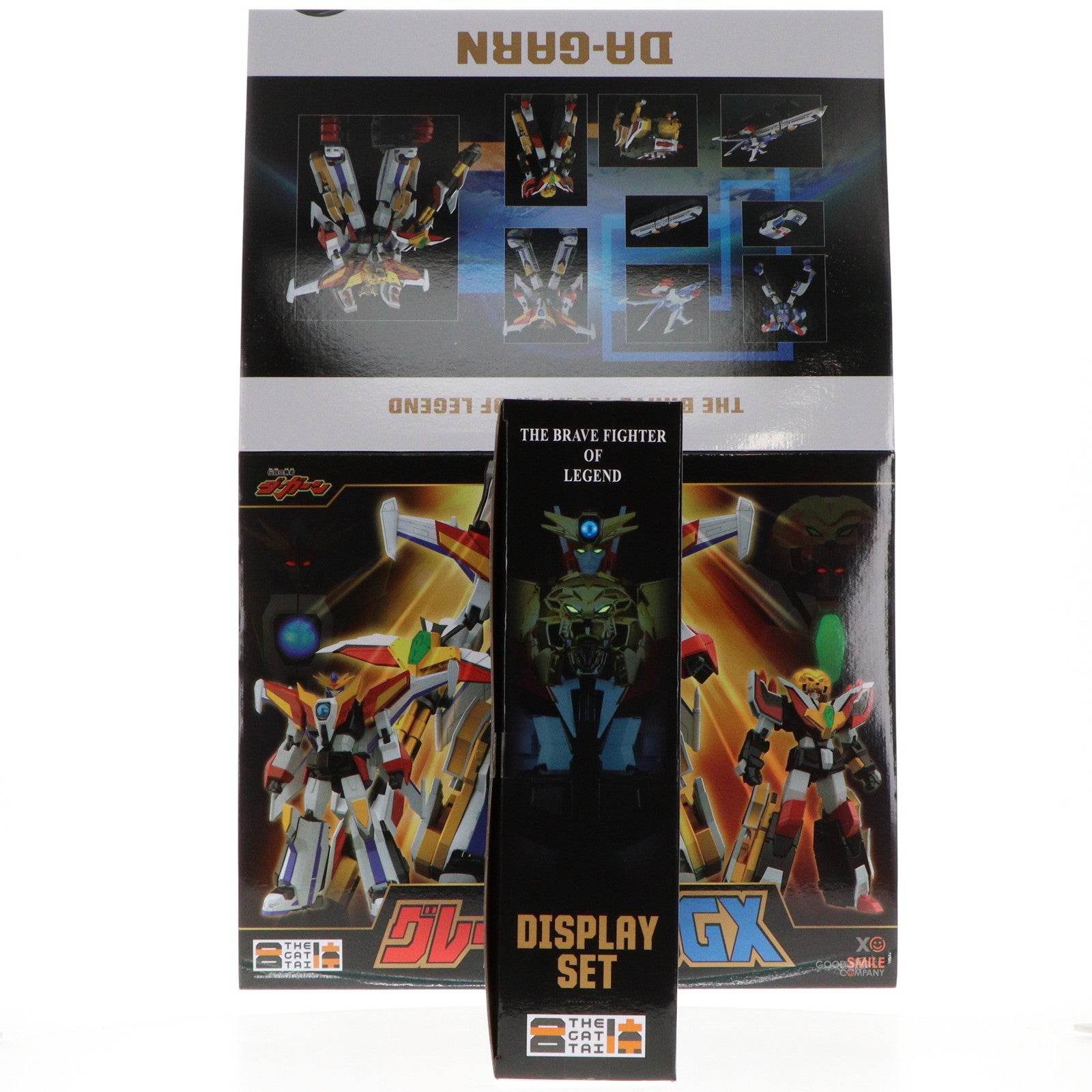 【中古即納】[FIG] スリーブ付属 GOODSMILE ONLINE SHOP限定 THE合体 伝説の勇者 ディスプレイベースセット 伝説の勇者ダ・ガーン フィギュア用アクセサリ グッドスマイルカンパニー(20230731)