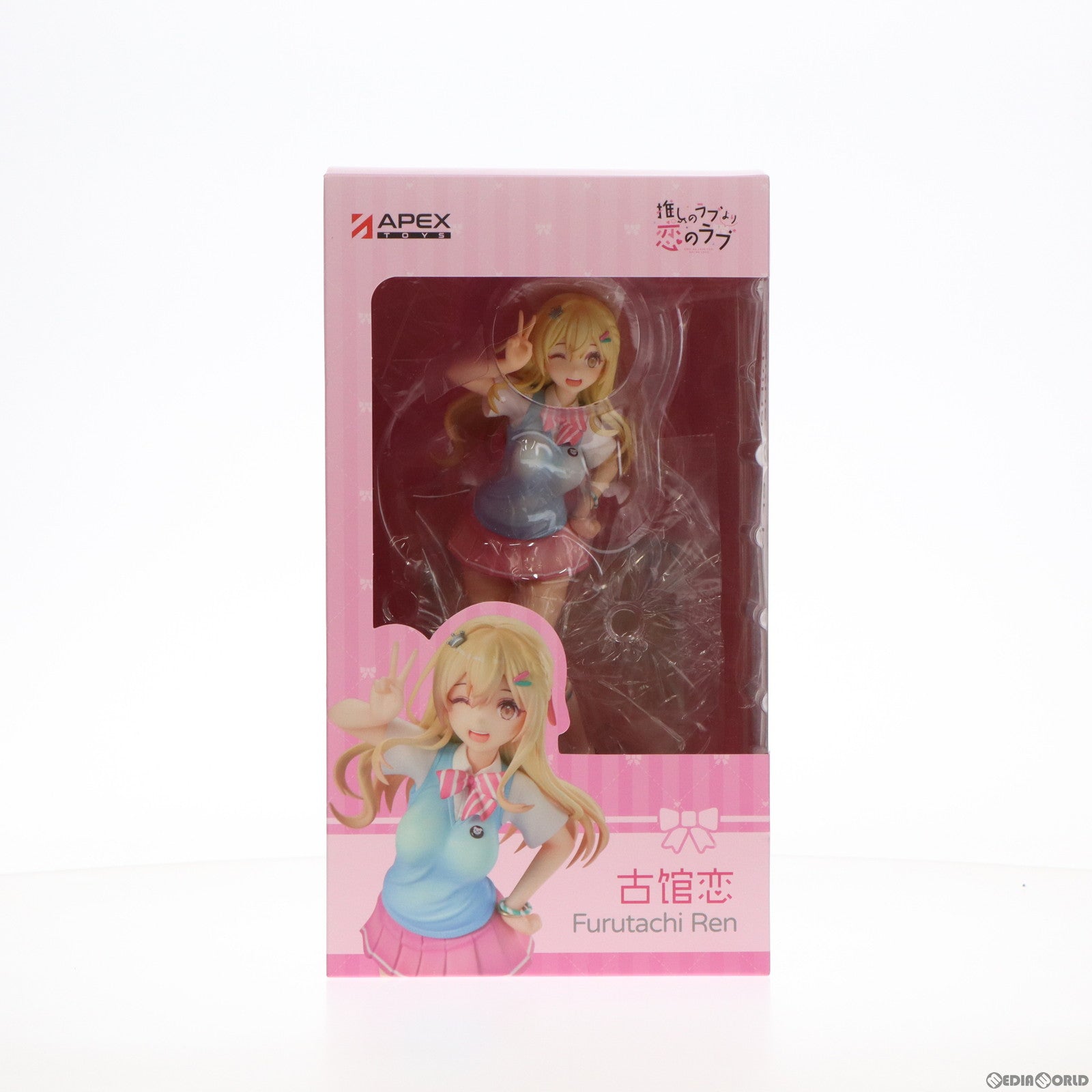 【中古即納】[FIG] 古館恋(ふるたちれん) 推しのラブより恋のラブ 1/7 完成品 フィギュア APEX(エーペックス)/マイルストン(20230519)