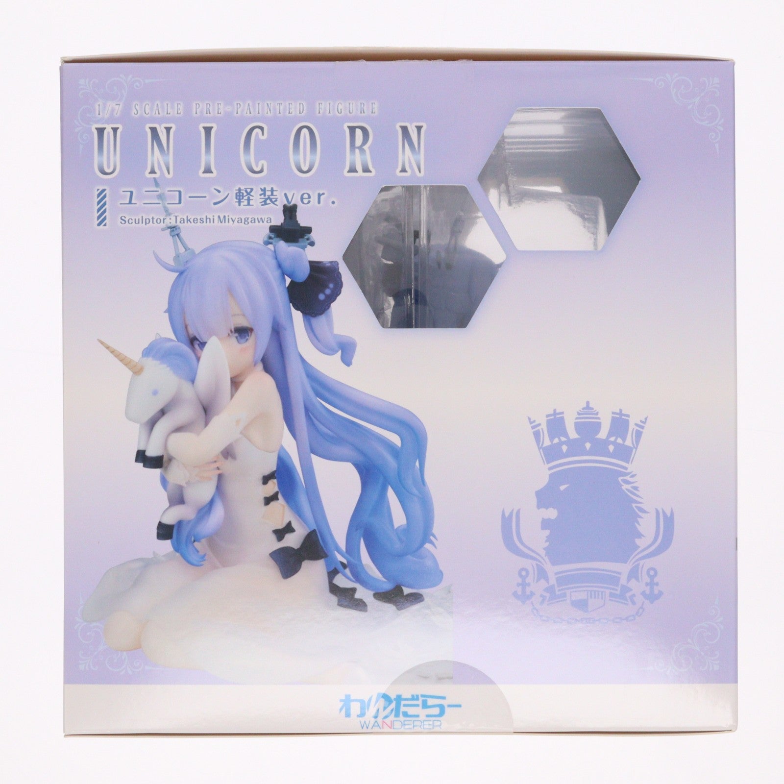 【中古即納】[FIG] ユニコーン 軽装Ver. アズールレーン 1/7 完成品 フィギュア わんだらー(20240222)