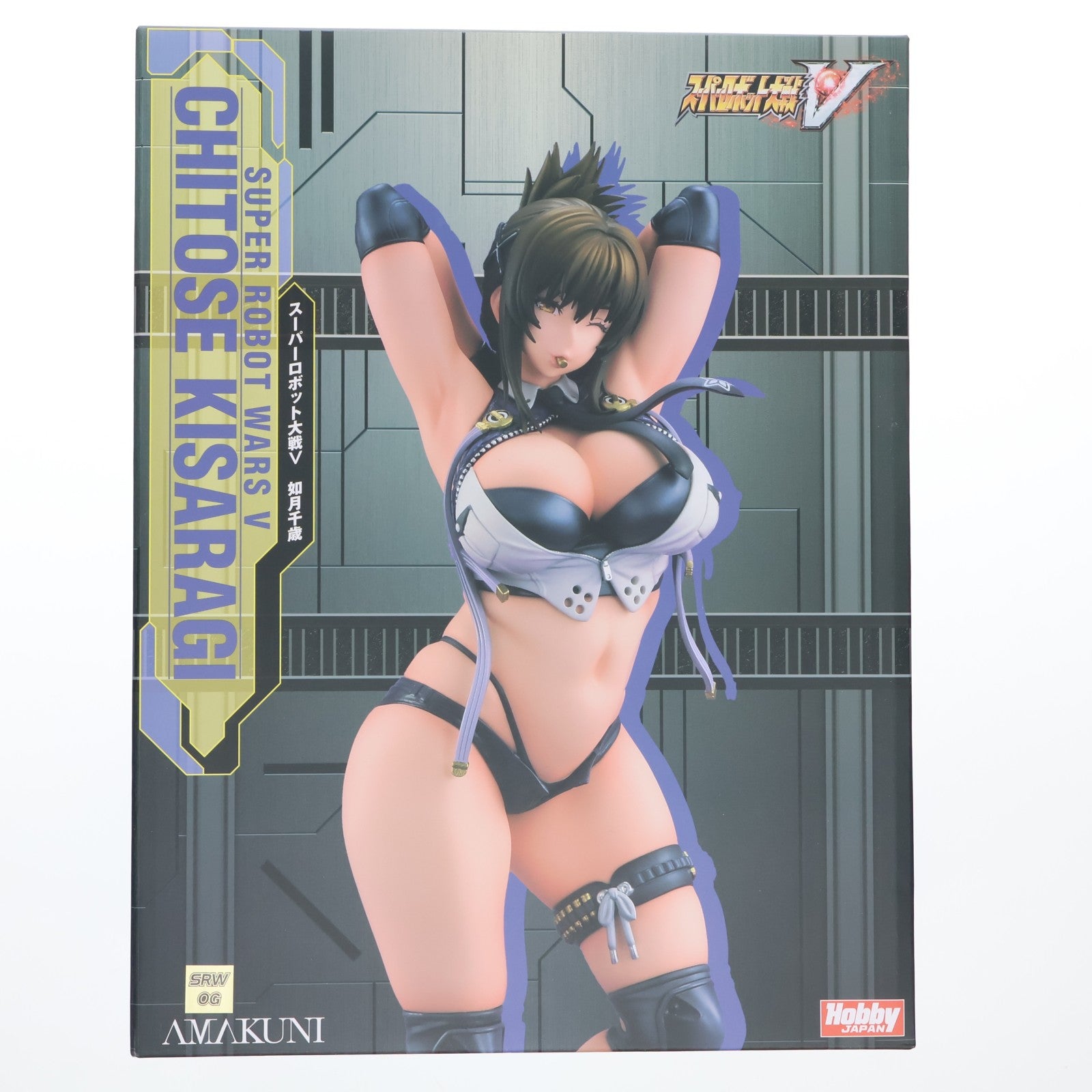 【中古即納】[FIG] 如月千歳(きさらぎちとせ) スーパーロボット大戦V 1/7 完成品 フィギュア 月刊ホビージャパン誌上通販&ホビージャパンオンライン限定 ホビージャパン/AMAKUNI(アマクニ)(20230630)