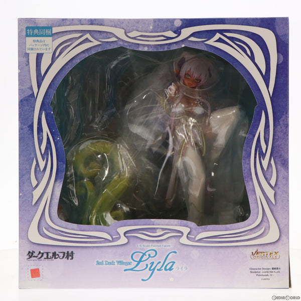 ダークエルフ村 ライラ アンテナショップ限定版 中古即納】[FIG]あみあみ限定 ダークエルフ村 第2村人 ライラ