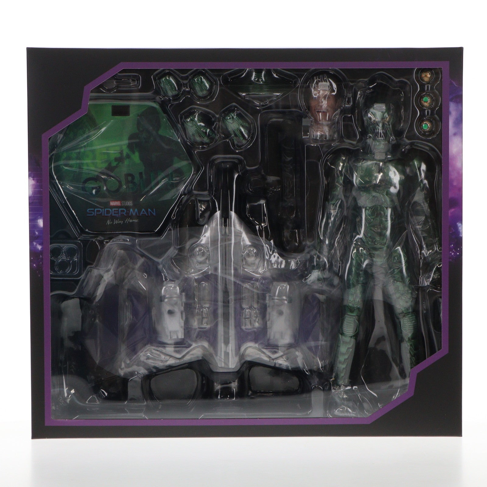 【中古即納】[FIG] グリーン・ゴブリン(ボーナスアクセサリー付き) 「スパイダーマン:ノー・ウェイ・ホーム」 ムービー・マスターピース 1/6 アクション トイサピエンス限定 フィギュア(MMS631) ホットトイズ(20230930)