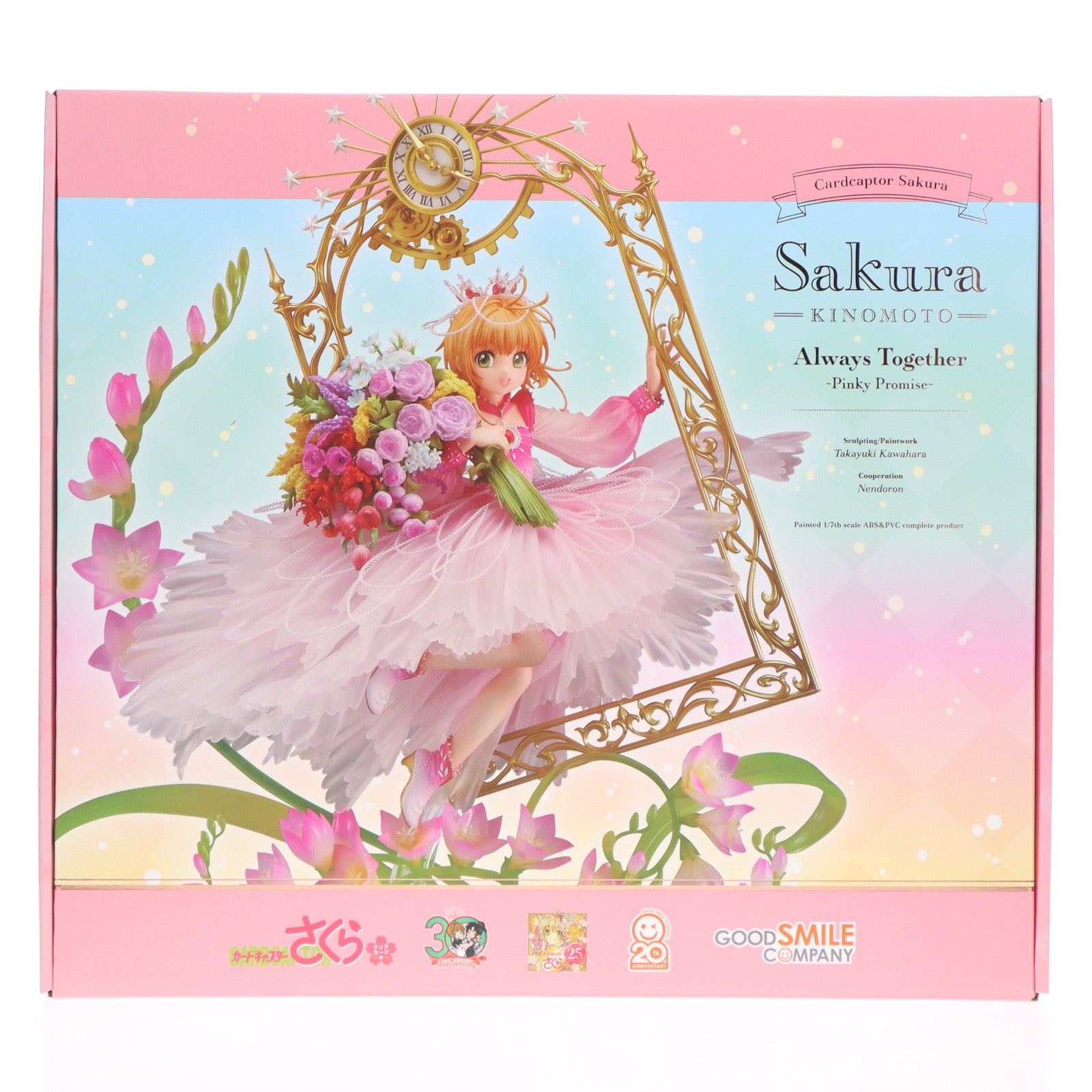 【中古即納】[FIG] [特典付き] 木之本桜 Always Together ～ Pinky Promise ～ 「カードキャプターさくら」 1/7 ABS&PVC製塗装済み完成品 CLAMP-FANS.com限定 フィギュア グッドスマイルカンパニー(20230831)