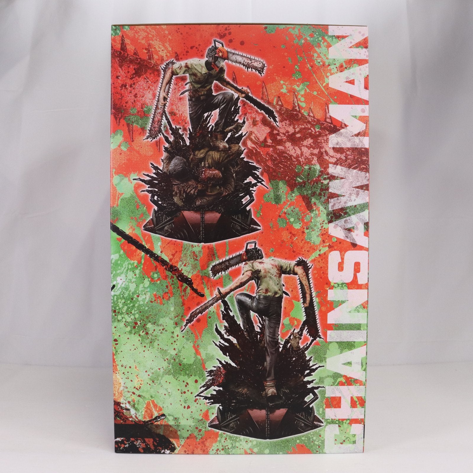 【中古即納】[FIG] デンジ/チェンソーマン DX版 「チェンソーマン」 アルティメットプレミアムマスターライン 1/4 ポリストーン製スタチュー フィギュア(UPMCSM-01DX) プライム1スタジオ(20240809)